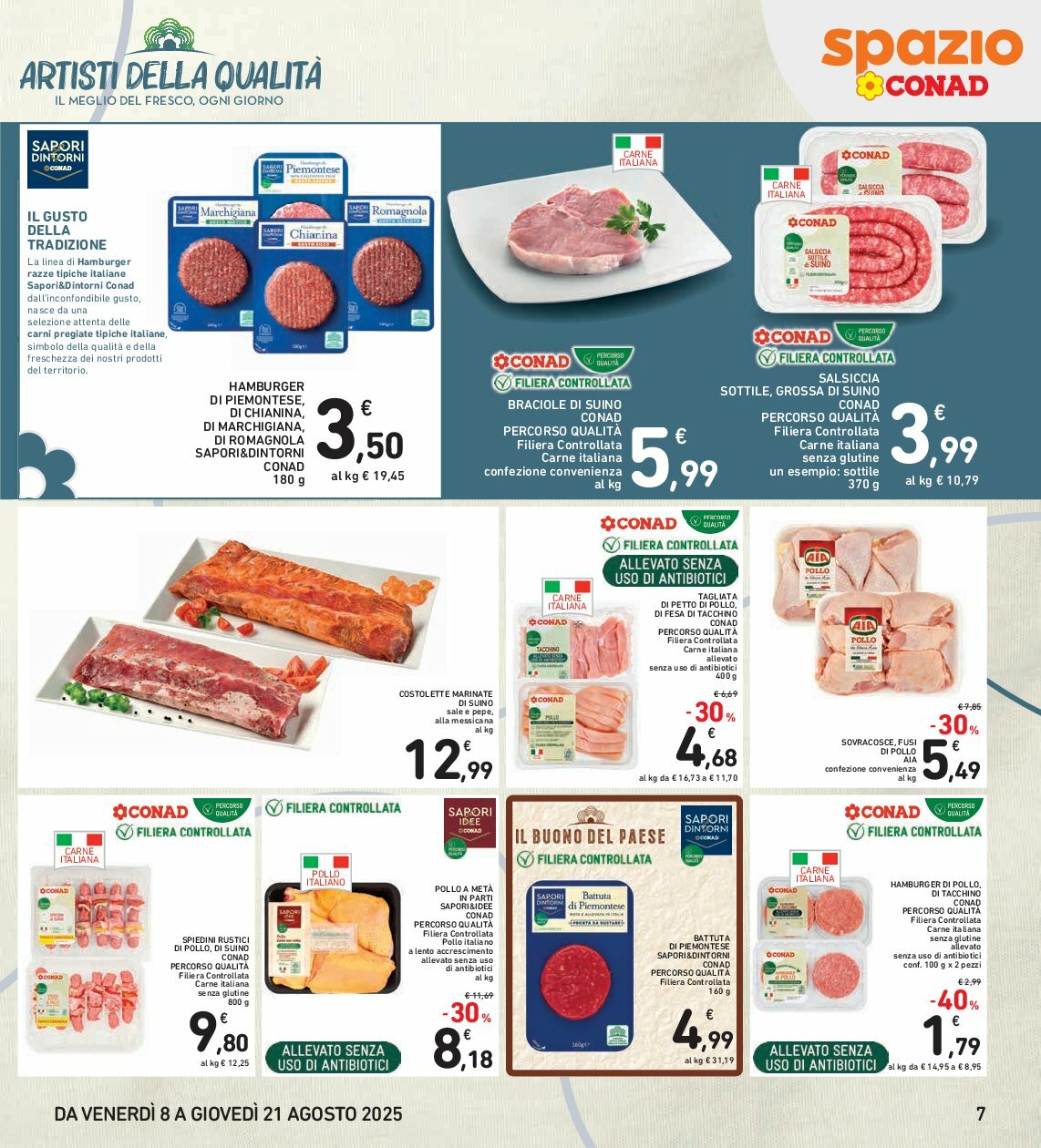 spazio-conad - Volantino Spazio Conad valido dal 08/08 al 21/08 - page: 7 spazio-conad - Volantino Spazio Conad valido dal 08/08 al 21/08 - page: 7