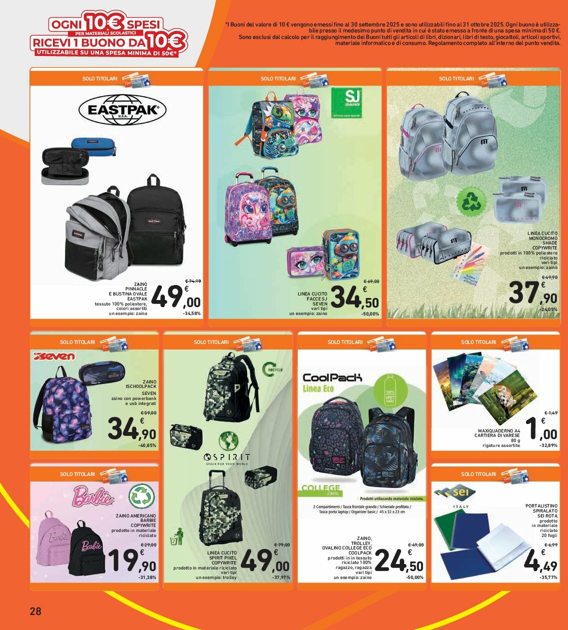 spazio-conad - Volantino Spazio Conad valido dal 08/08 al 21/08 - page: 28 spazio-conad - Volantino Spazio Conad valido dal 08/08 al 21/08 - page: 28