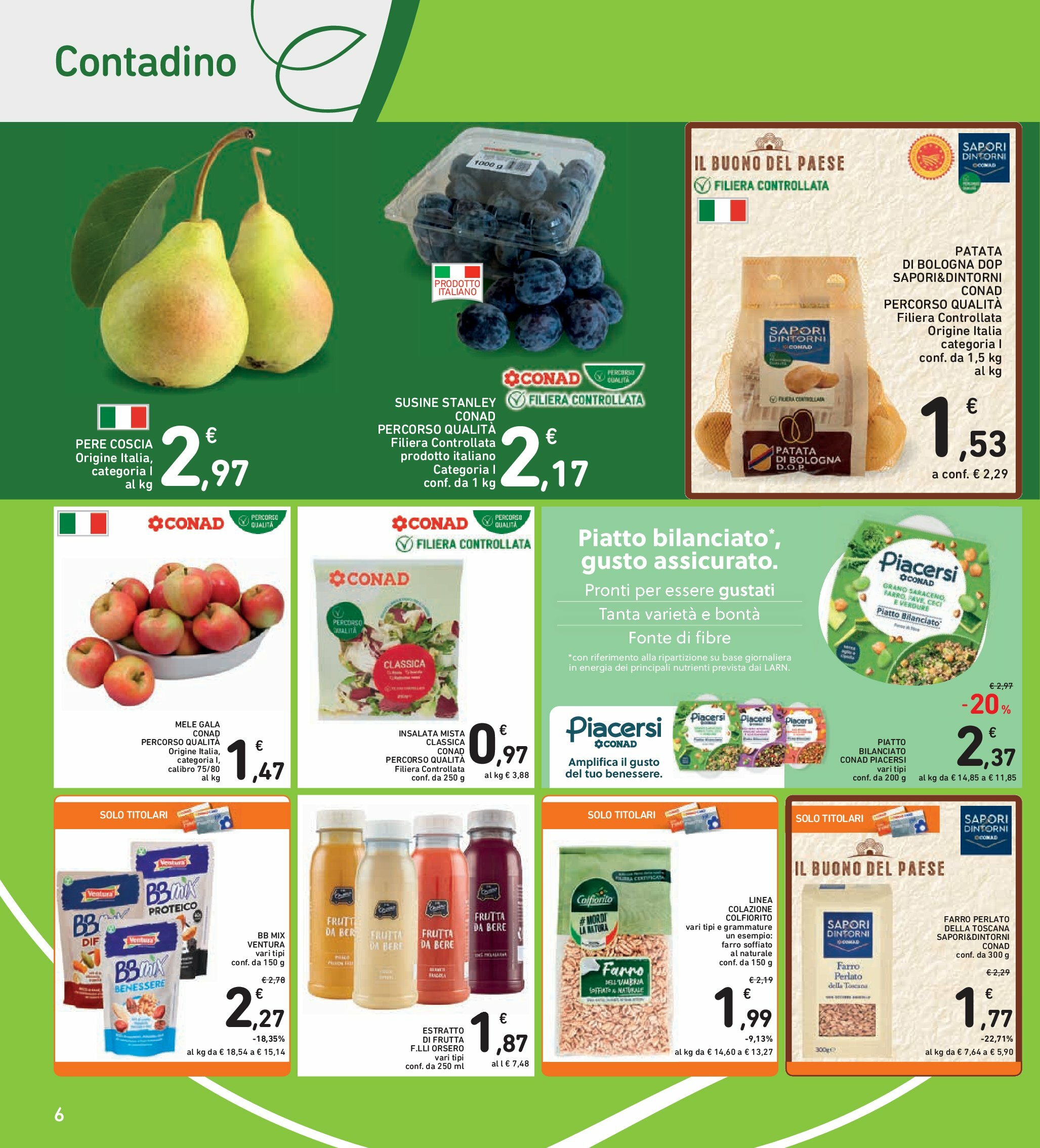 spazio-conad - Volantino Spazio Conad valido dal 22/08 al 04/09 - page: 6