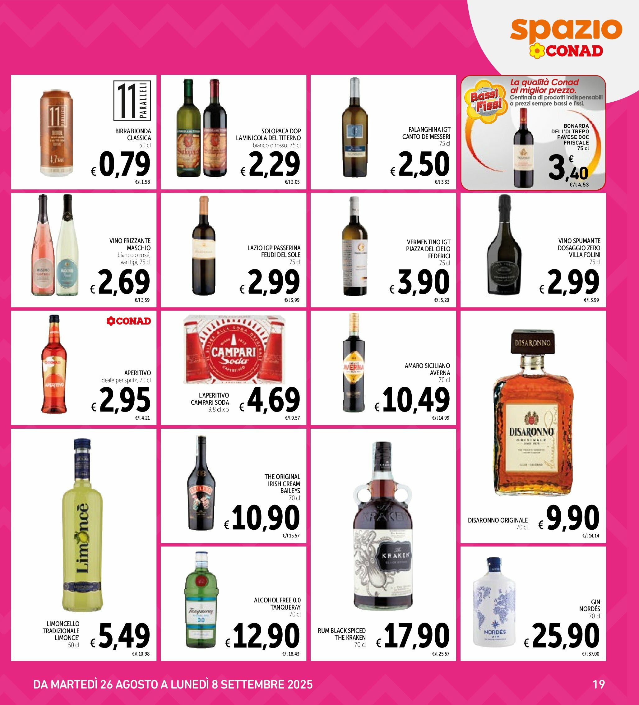 spazio-conad - Volantino Spazio Conad - Roma valido dal 26/08 al 08/09 - page: 19
