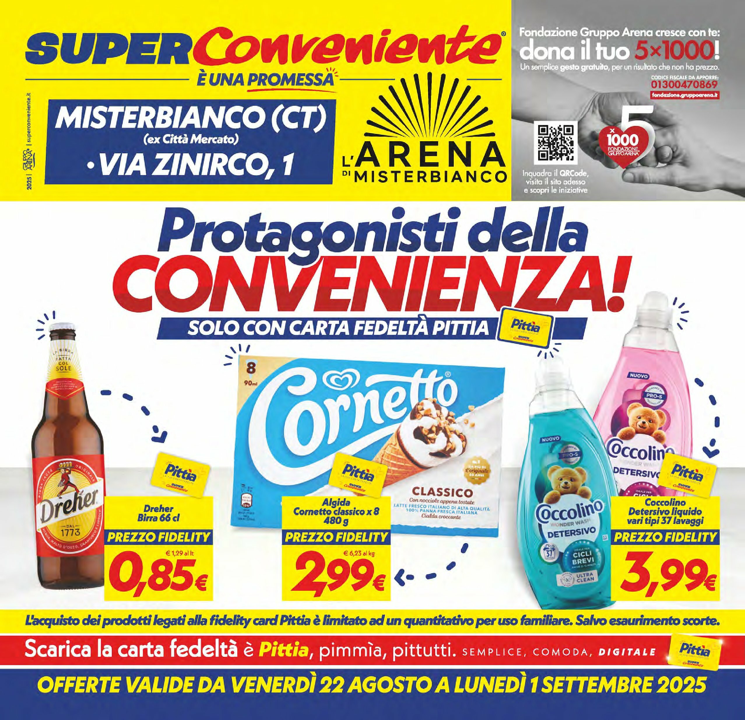 super-conveniente - Volantino Super Conveniente - Misterbianco valido dal 22/08 al 01/09