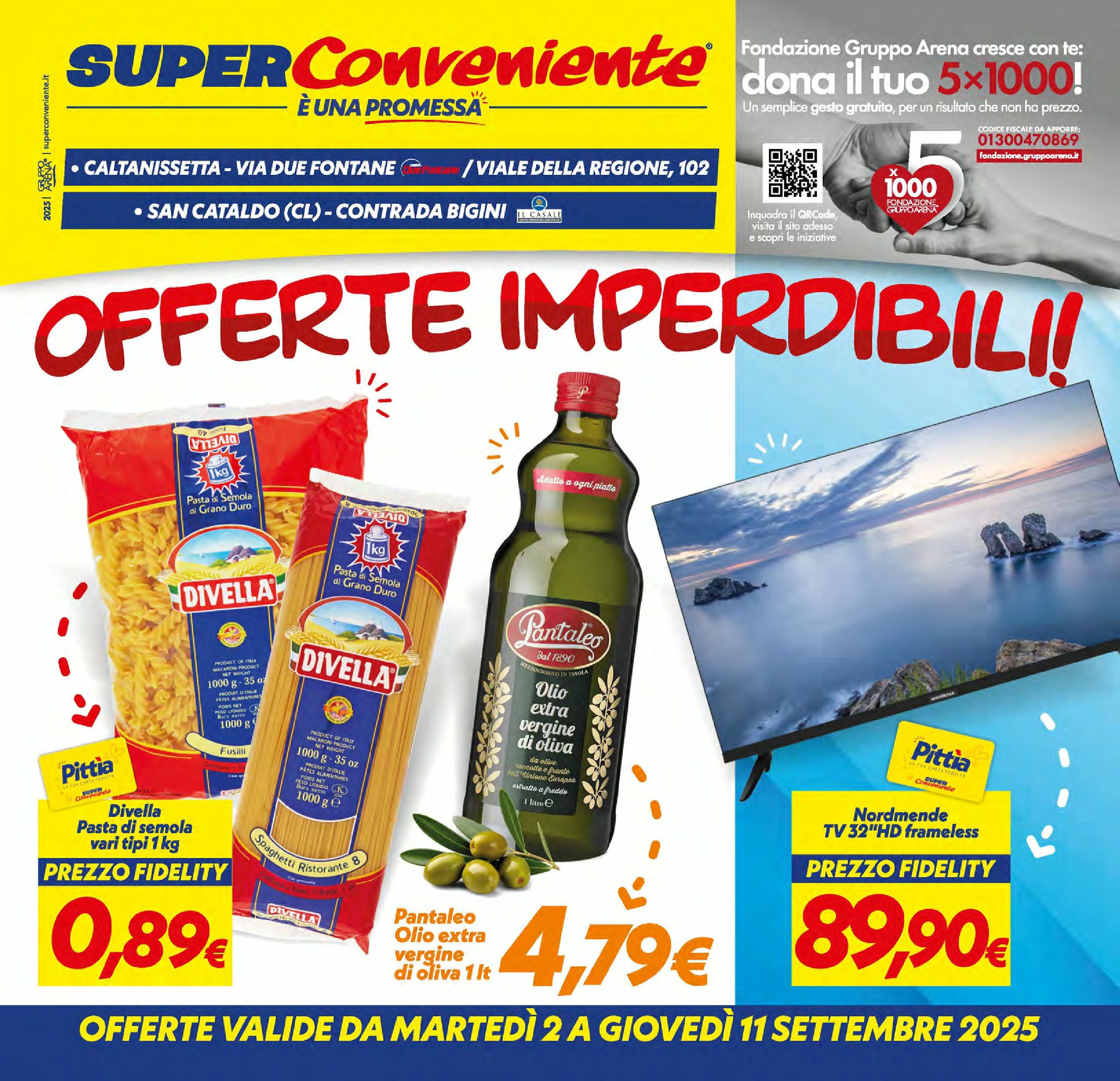 super-conveniente - Volantino Super Conveniente - Caltanissetta, San Cataldo valido dal 02/09 al 11/09