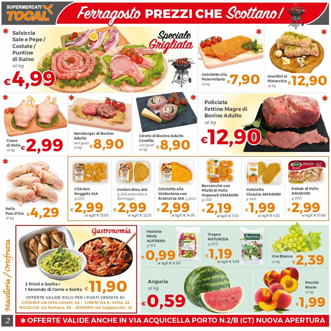 tocal - Volantino Tocal valido dal 12/08 al 21/08 - page: 2