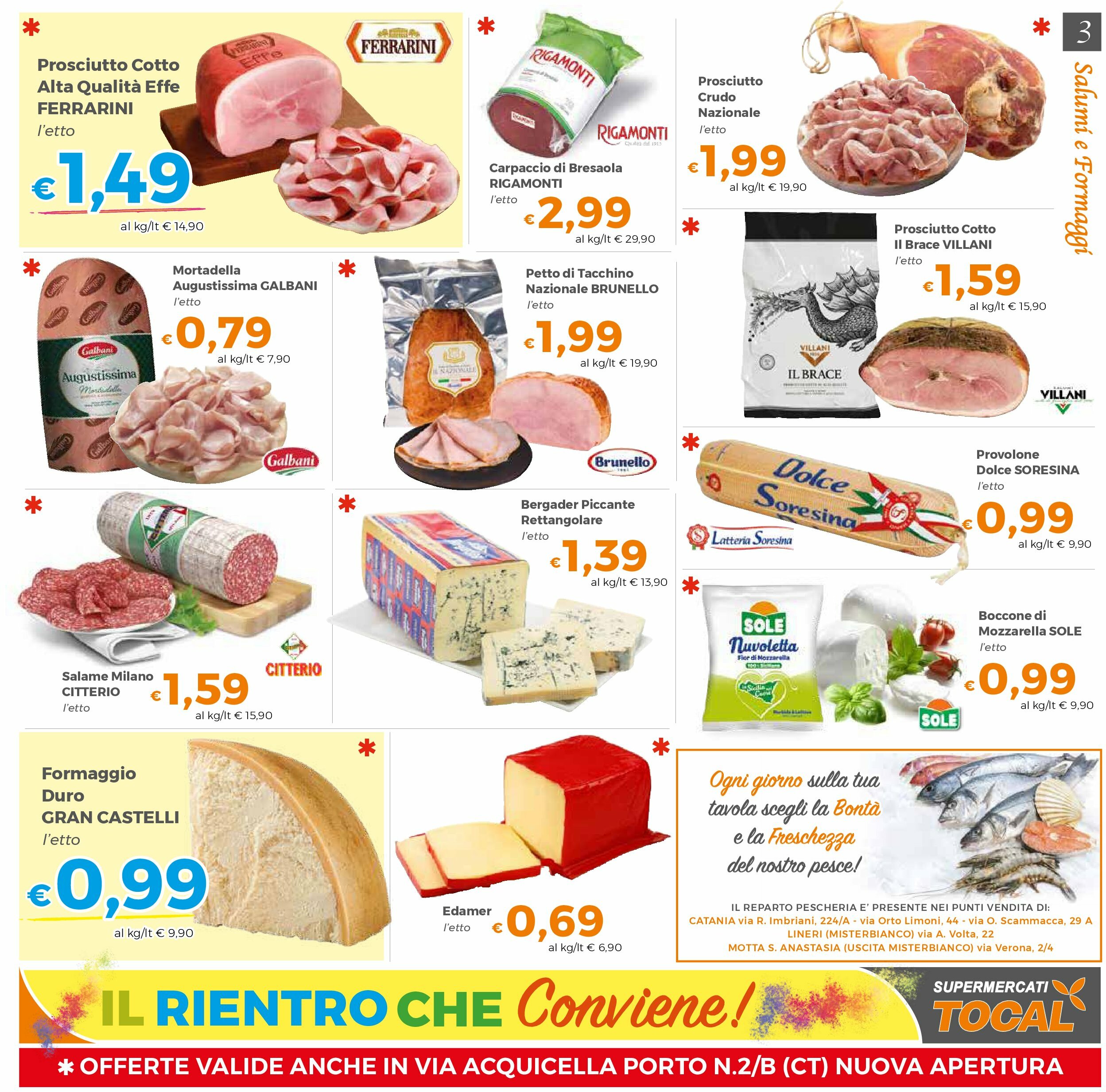tocal - Volantino Tocal valido dal 02/09 al 11/09 - page: 3