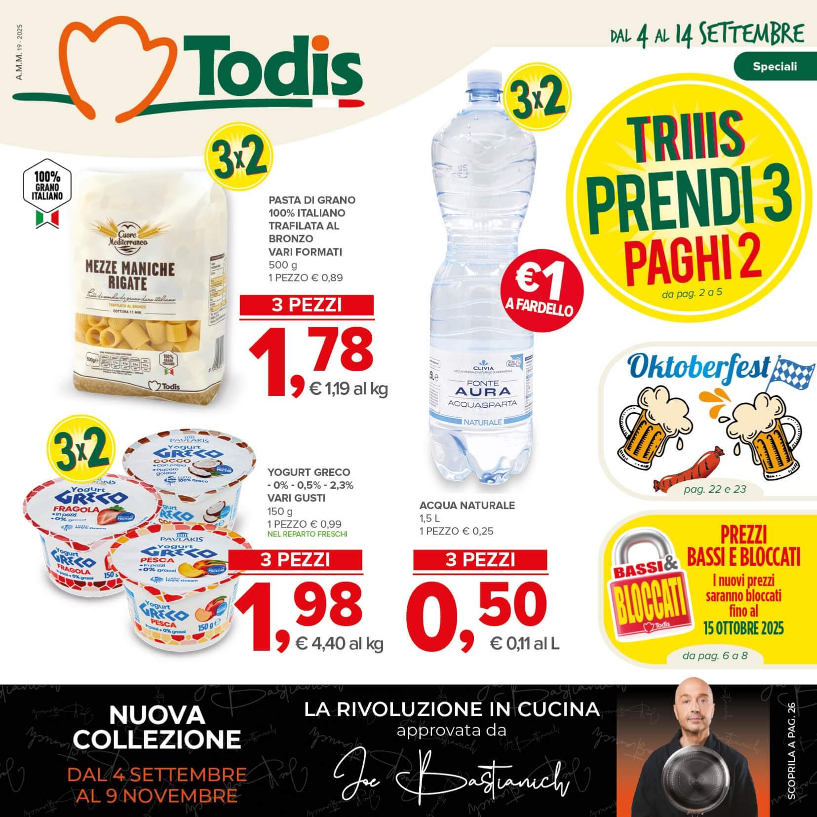 todis - Volantino Todis valido dal 04/09 al 14/09 - page: 1