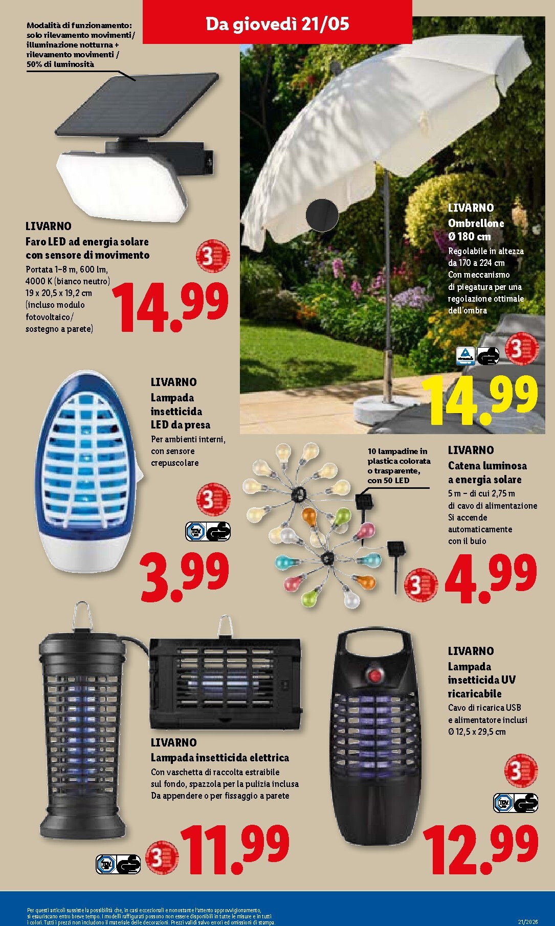 lidl - Volantino Lidl per la prossima settimana dal giovedì 21/05/2026 al mercoledì 27/05/2026 - page: 29