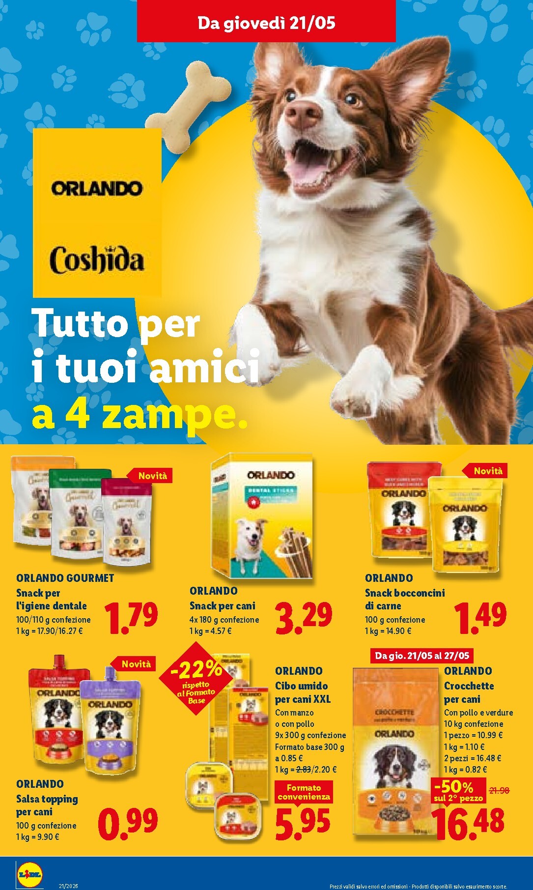 lidl - Volantino Lidl per la prossima settimana dal giovedì 21/05/2026 al mercoledì 27/05/2026 - page: 22