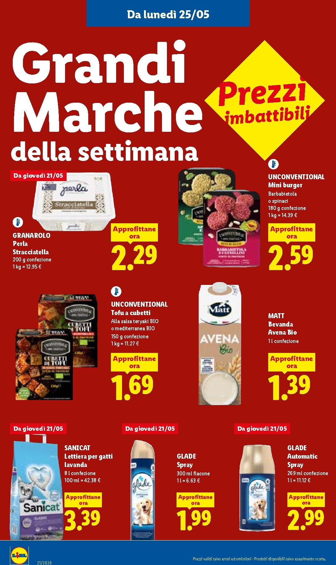 lidl - Volantino Lidl per la prossima settimana dal giovedì 21/05/2026 al mercoledì 27/05/2026 - page: 50