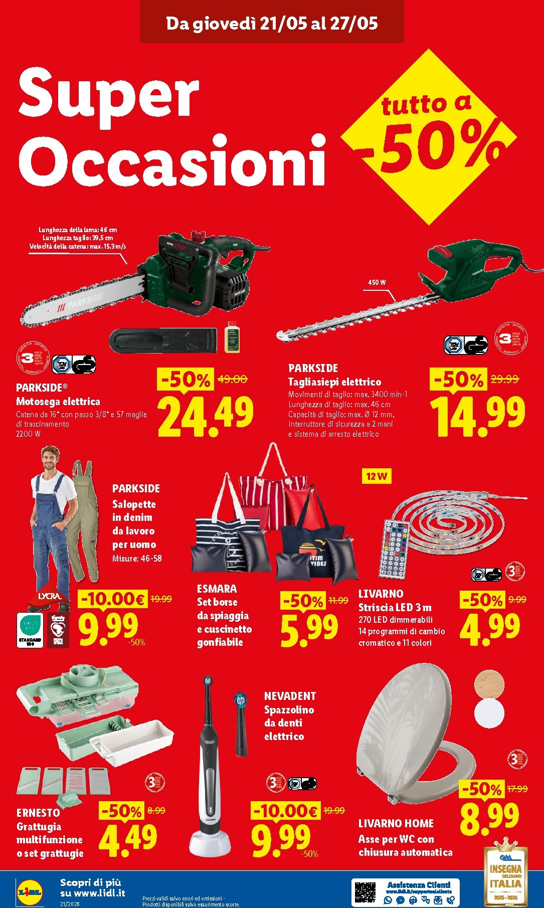 lidl - Volantino attuale di Lidl - Beinasco valido dal giovedì 21/05/2026 al mercoledì 27/05/2026 - page: 4