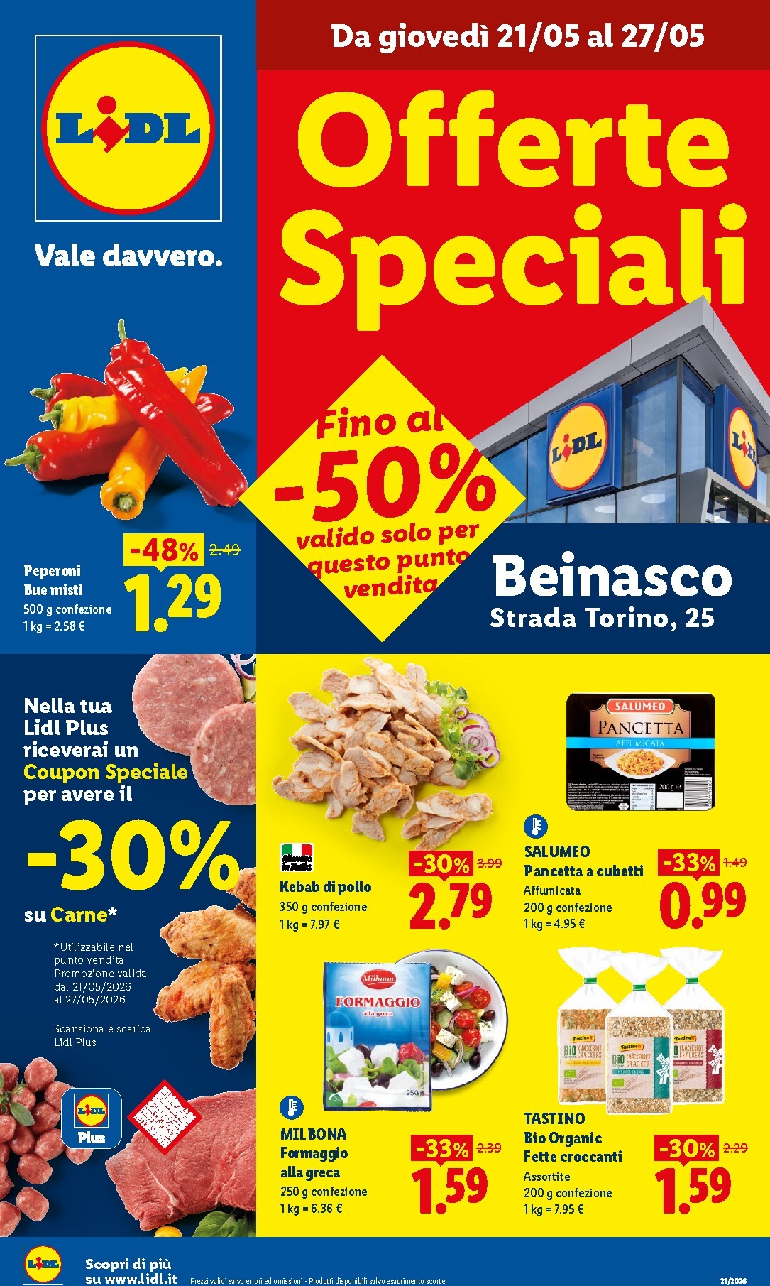 lidl - Volantino attuale di Lidl - Beinasco valido dal giovedì 21/05/2026 al mercoledì 27/05/2026