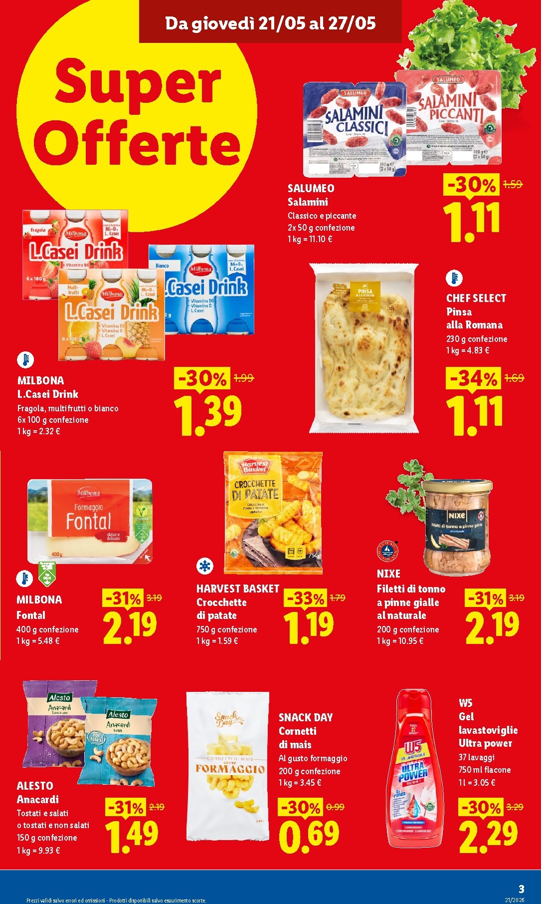 lidl - Volantino attuale di Lidl - Villa Guardia valido dal giovedì 21/05/2026 al mercoledì 27/05/2026 - page: 3