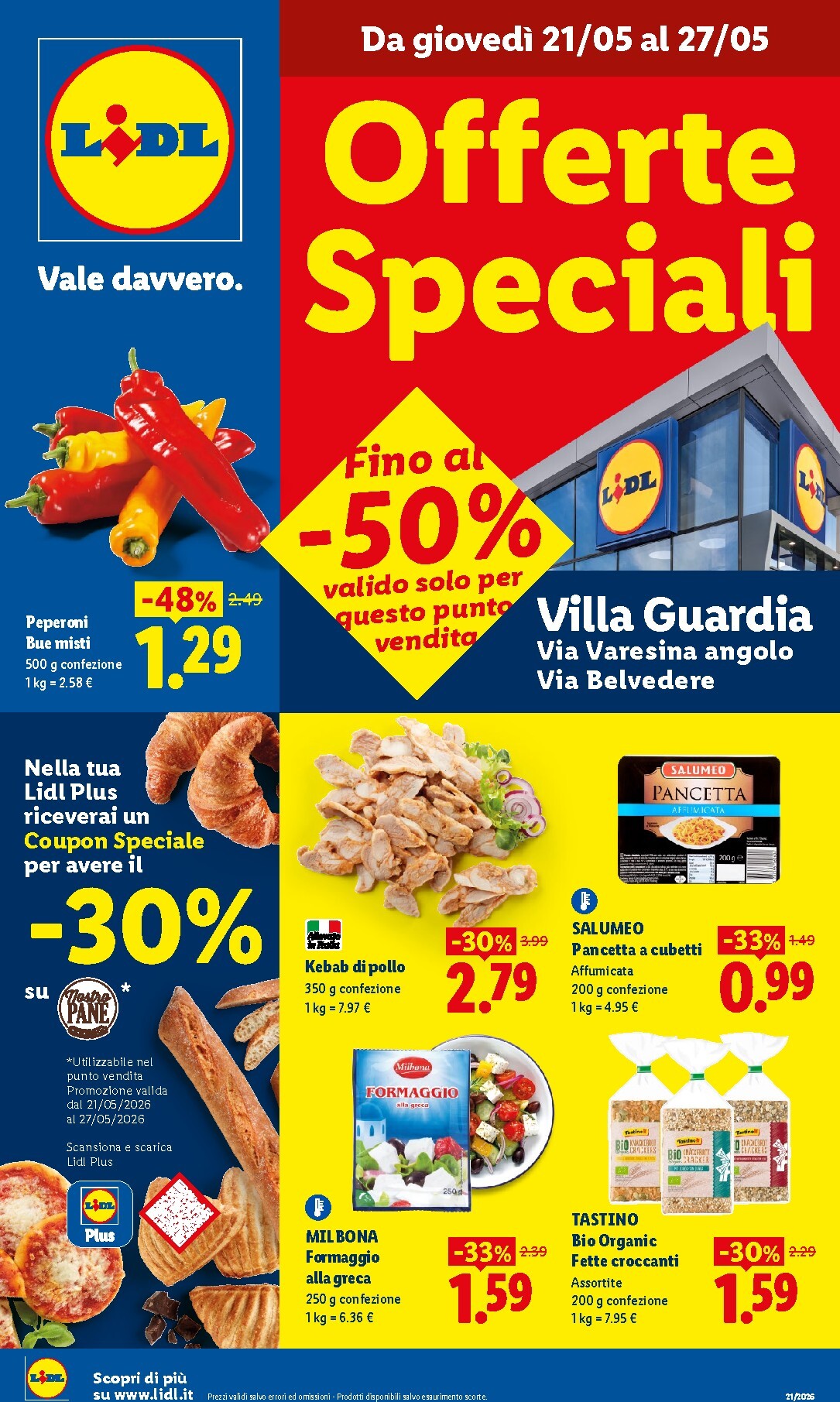 lidl - Volantino attuale di Lidl - Villa Guardia valido dal giovedì 21/05/2026 al mercoledì 27/05/2026