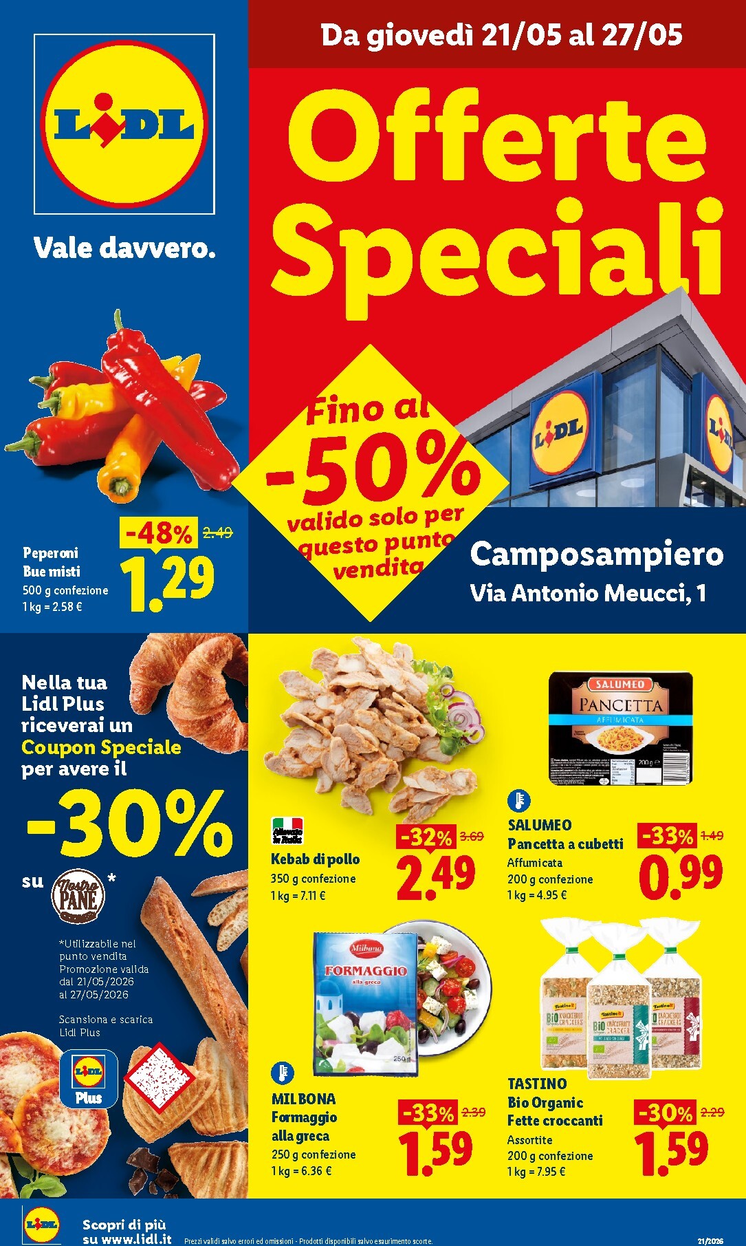 lidl - Volantino attuale di Lidl - Camposampiero valido dal giovedì 21/05/2026 al mercoledì 27/05/2026