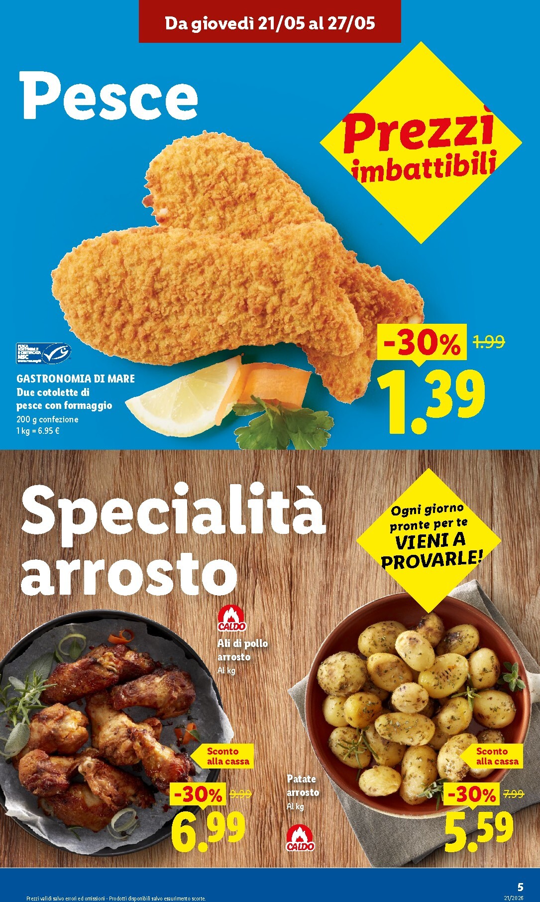 lidl - Volantino attuale di Lidl - Nuova apertura Augusta valido dal giovedì 21/05/2026 al mercoledì 27/05/2026 - page: 5
