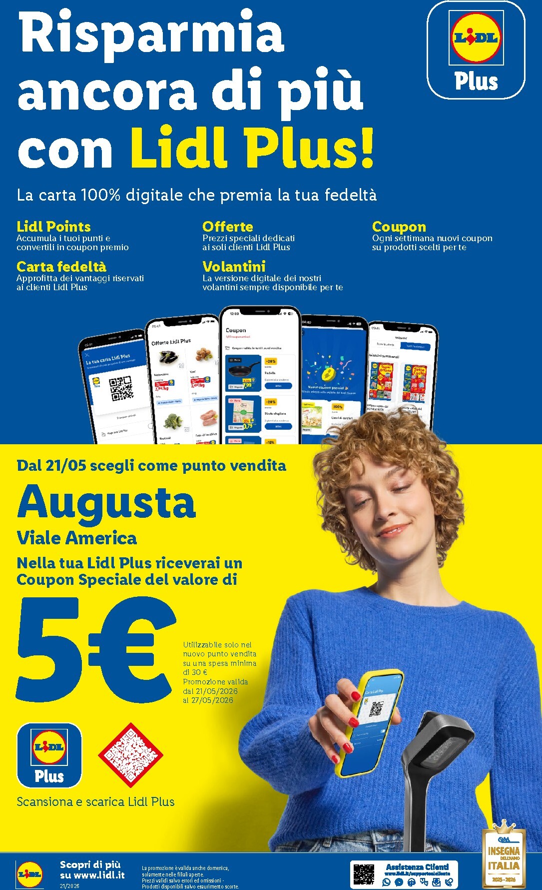 lidl - Volantino attuale di Lidl - Nuova apertura Augusta valido dal giovedì 21/05/2026 al mercoledì 27/05/2026 - page: 16
