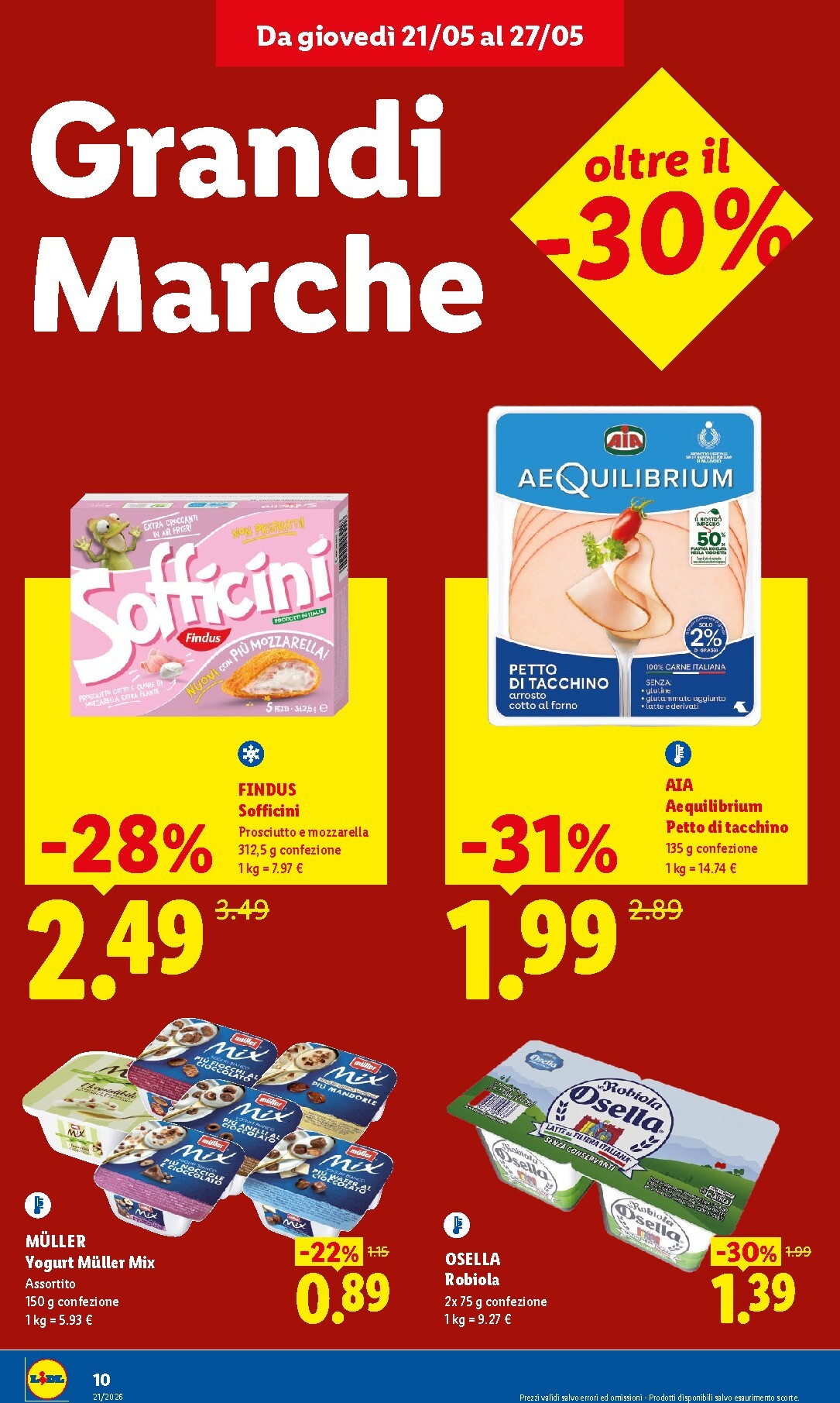 lidl - Volantino attuale di Lidl - Nuova apertura Augusta valido dal giovedì 21/05/2026 al mercoledì 27/05/2026 - page: 10