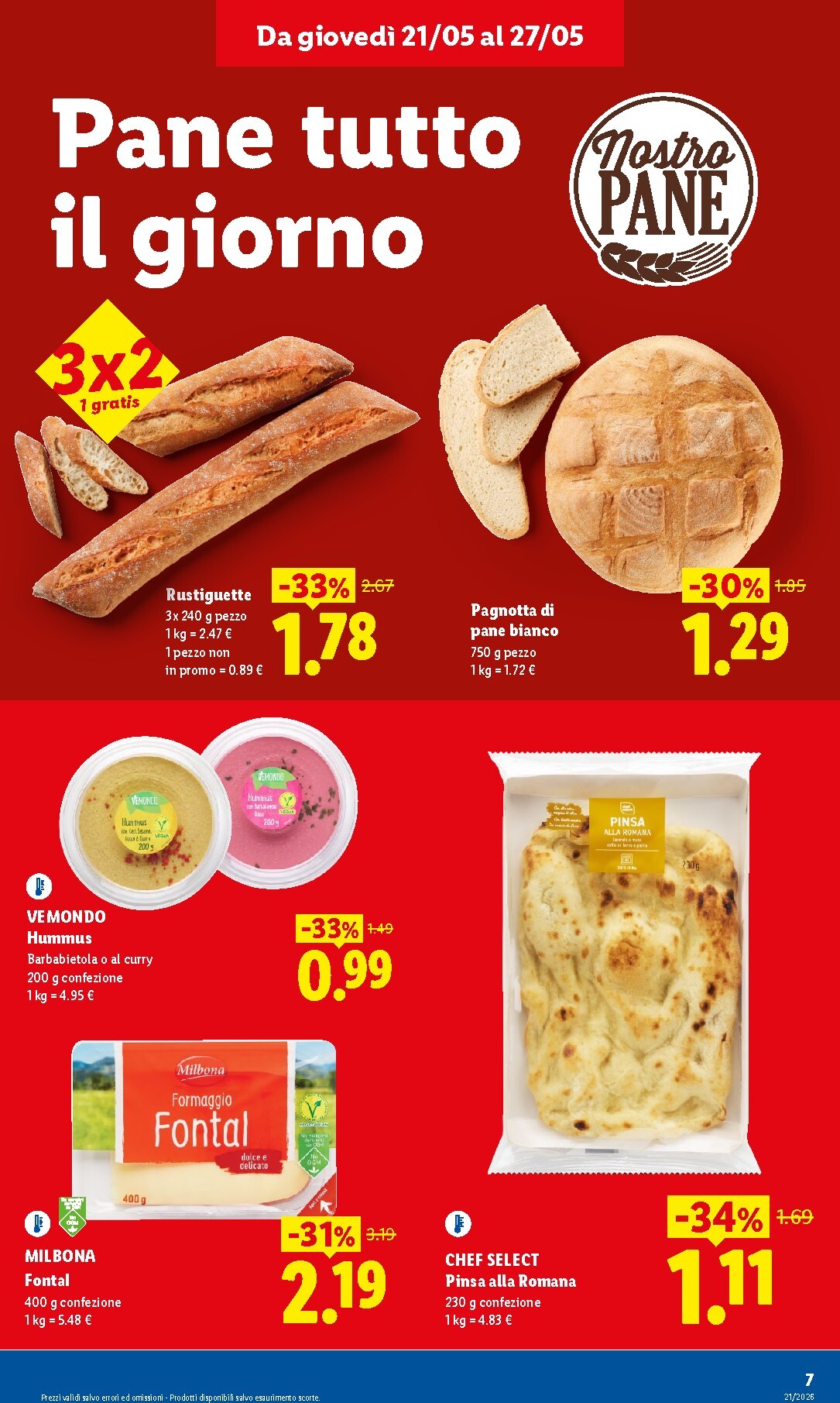 lidl - Volantino attuale di Lidl - Nuova apertura Augusta valido dal giovedì 21/05/2026 al mercoledì 27/05/2026 - page: 7