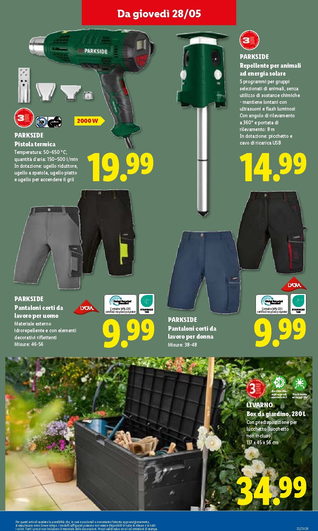 lidl - Volantino Lidl per la prossima settimana dal giovedì 28/05/2026 al mercoledì 03/06/2026 - page: 25