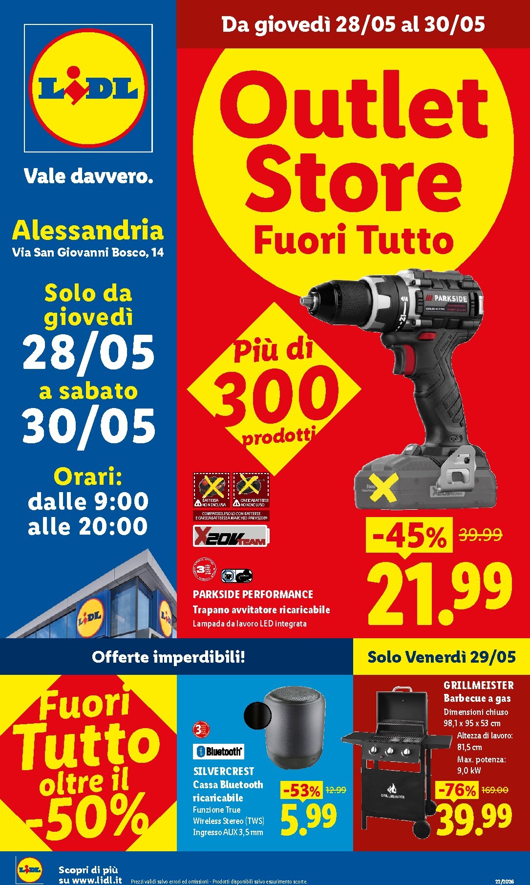 lidl - Volantino futuro Lidl - Alessandria valido dal giovedì 28/05/2026 al sabato 30/05/2026