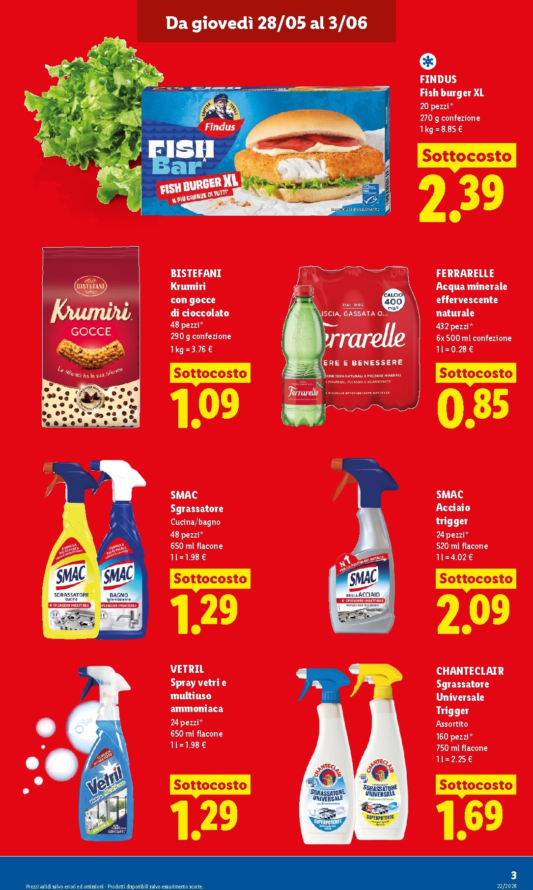 lidl - Volantino futuro Lidl - Sottocosto valido dal giovedì 28/05/2026 al mercoledì 03/06/2026 - page: 3