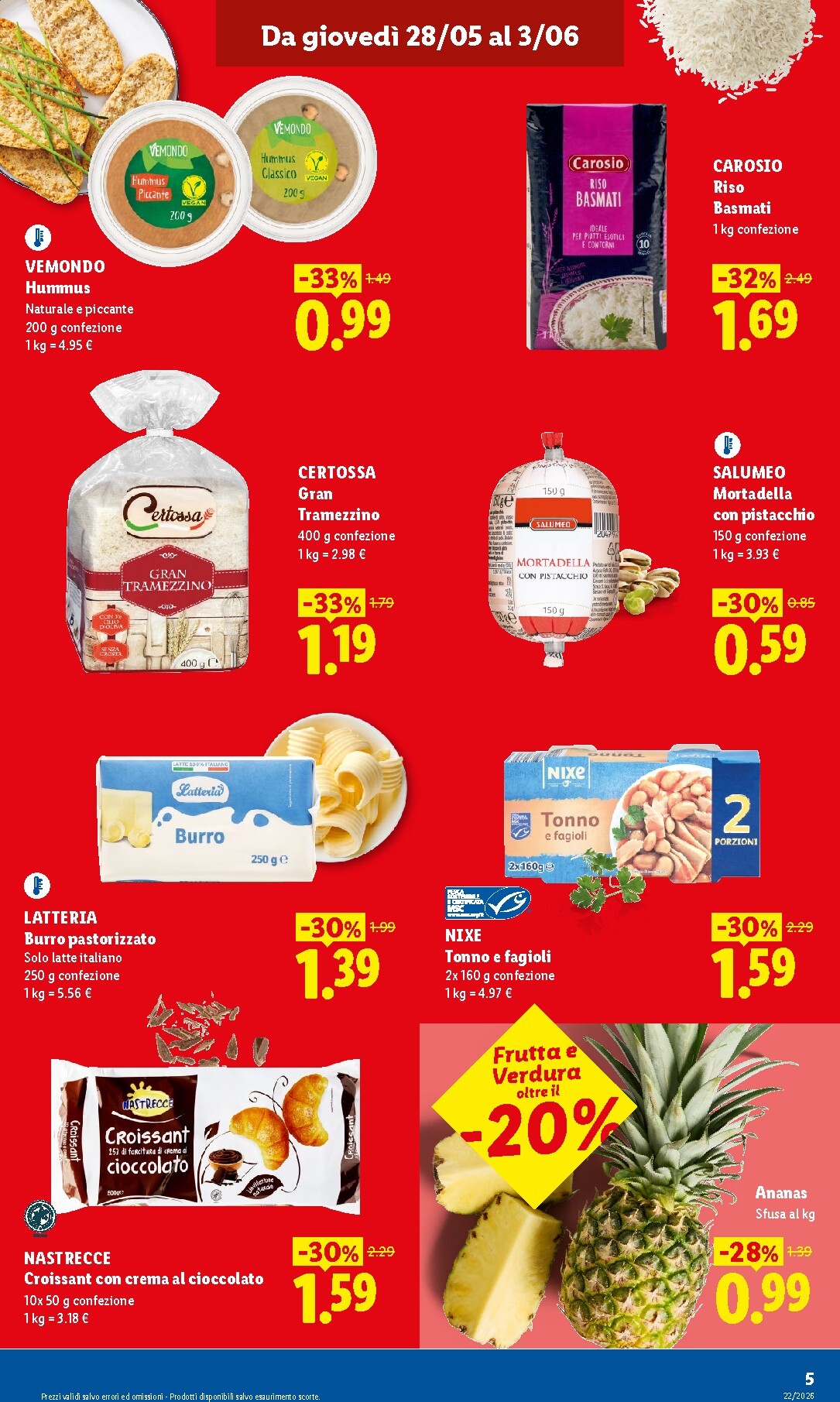 lidl - Volantino futuro Lidl - Sottocosto valido dal giovedì 28/05/2026 al mercoledì 03/06/2026 - page: 5
