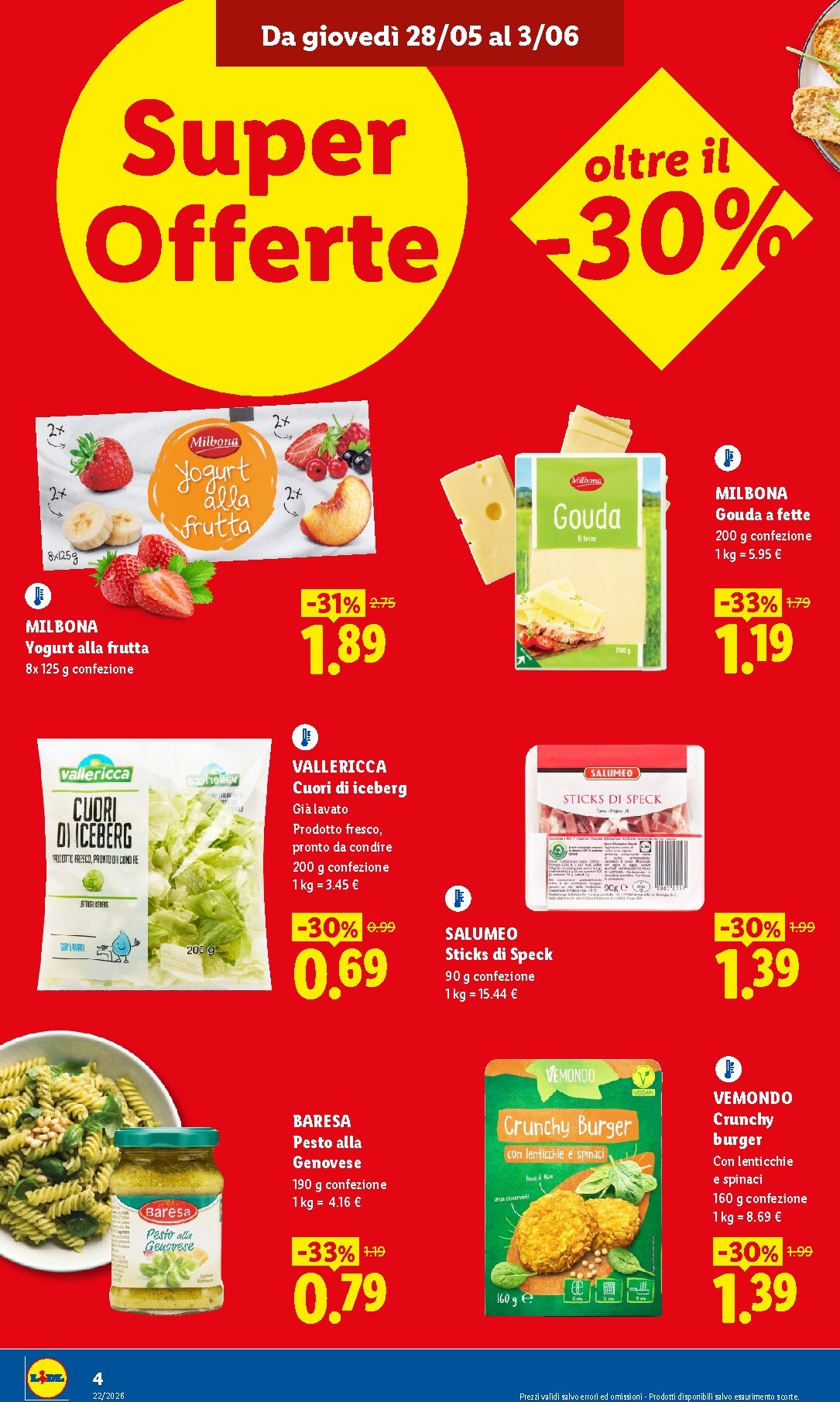 lidl - Volantino futuro Lidl - Sottocosto valido dal giovedì 28/05/2026 al mercoledì 03/06/2026 - page: 4