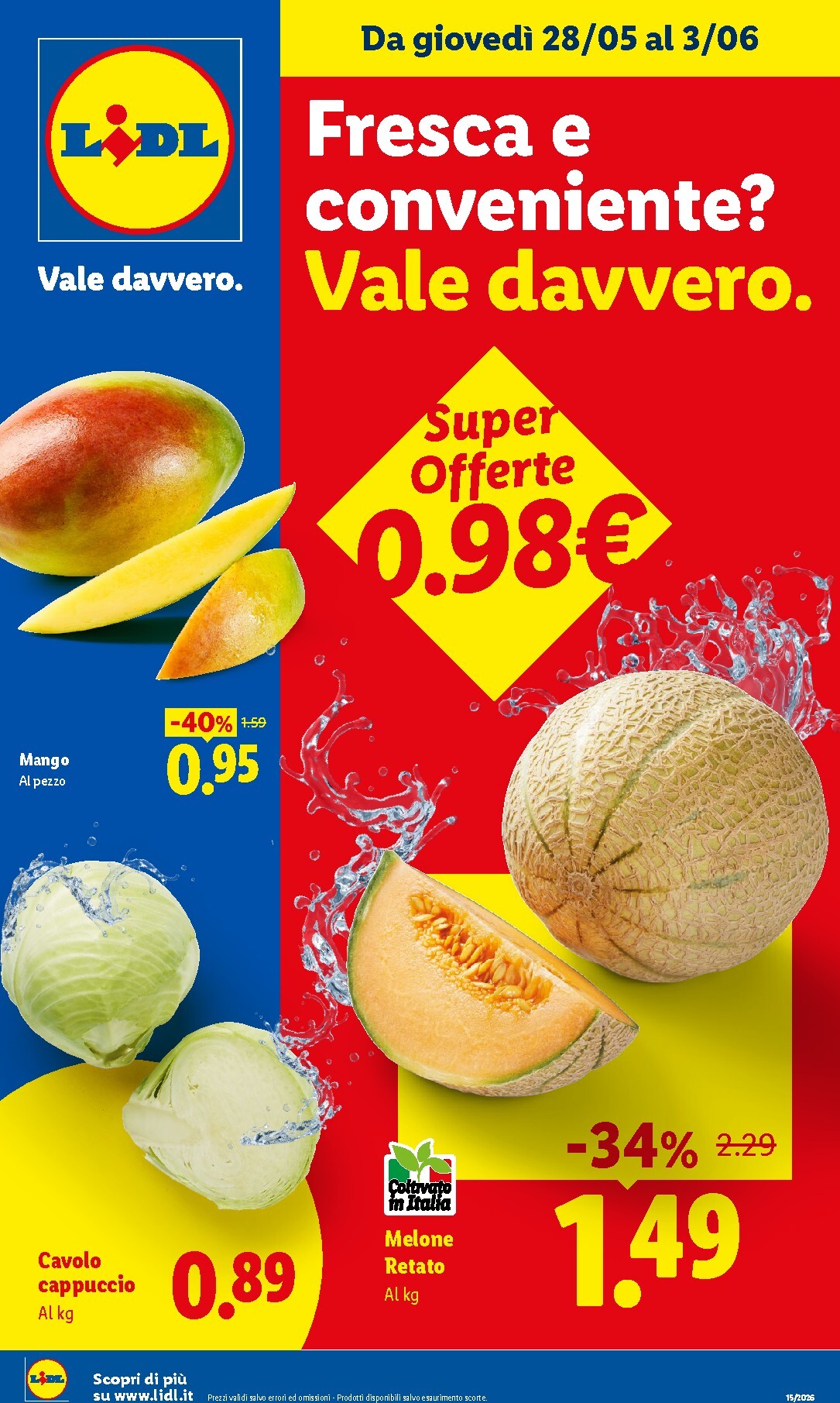 lidl - Volantino futuro Lidl valido dal giovedì 28/05/2026 al mercoledì 03/06/2026