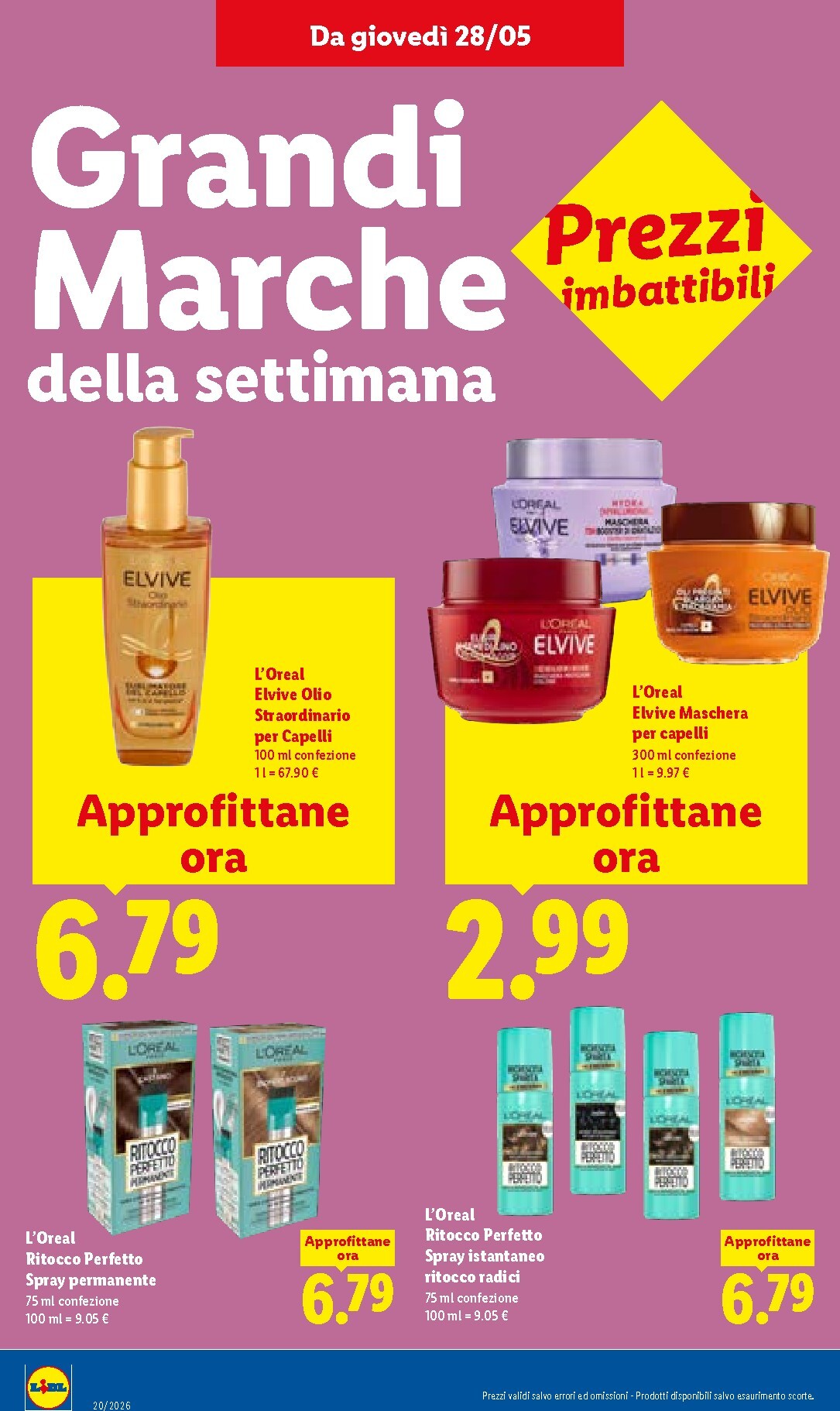 lidl - Volantino futuro Lidl - Volantino settimanale valido dal giovedì 28/05/2026 al mercoledì 03/06/2026 - page: 20