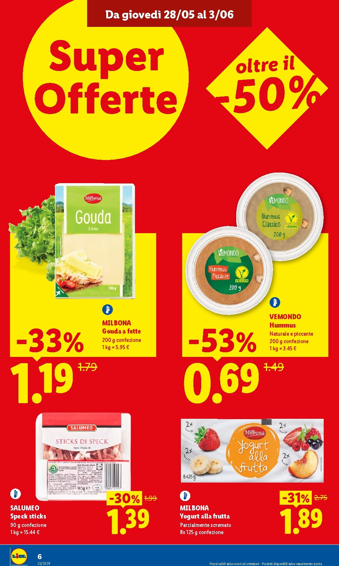 lidl - Volantino attuale di Lidl - Palermo valido dal giovedì 28/05/2026 al mercoledì 03/06/2026 - page: 6
