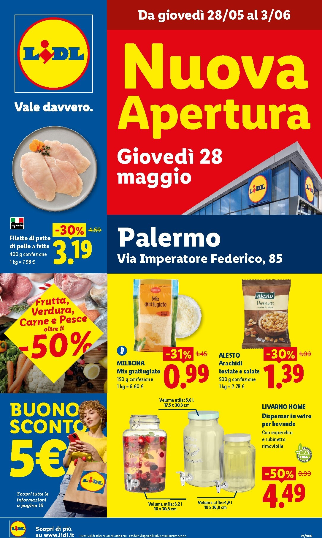 lidl - Volantino attuale di Lidl - Palermo valido dal giovedì 28/05/2026 al mercoledì 03/06/2026