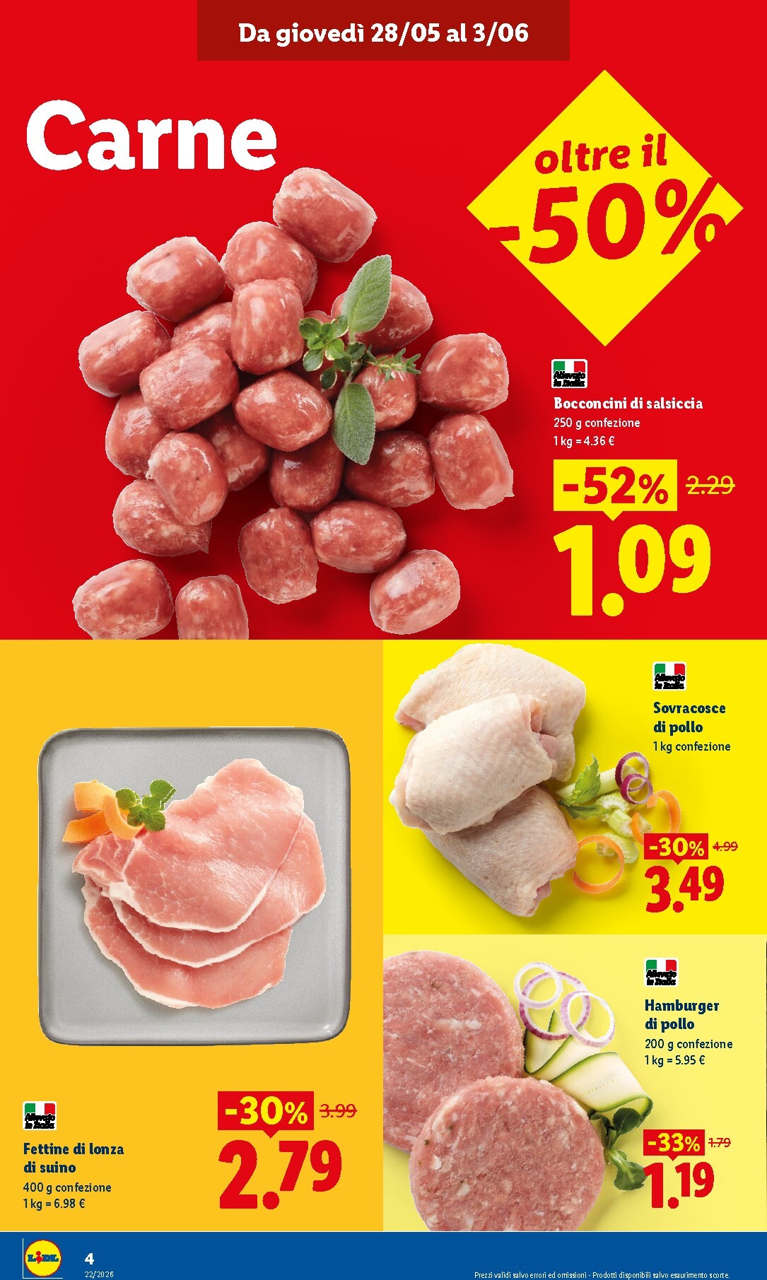 lidl - Volantino attuale di Lidl - Palermo valido dal giovedì 28/05/2026 al mercoledì 03/06/2026 - page: 4
