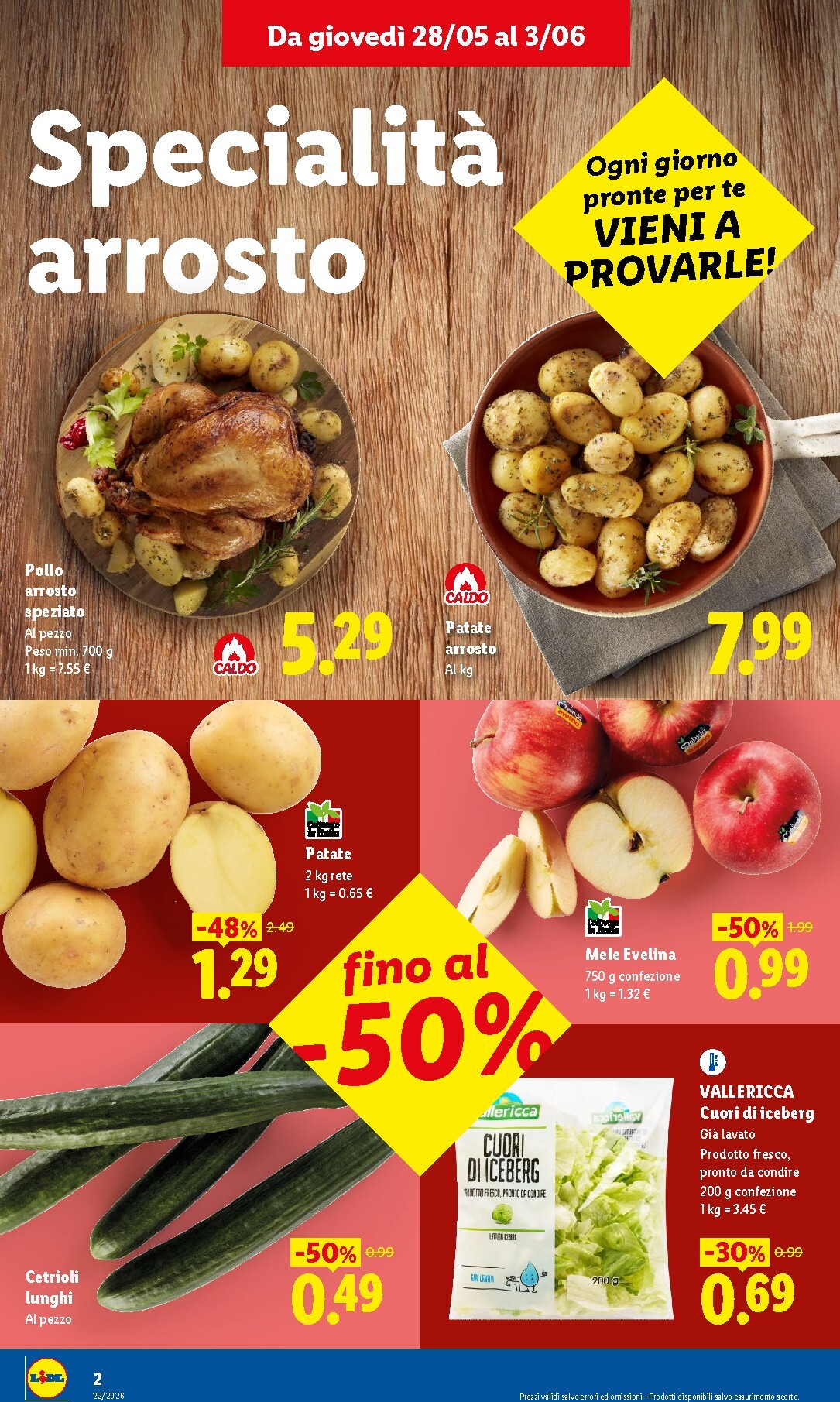 lidl - Volantino attuale di Lidl - Augusta valido dal giovedì 28/05/2026 al mercoledì 03/06/2026 - page: 2
