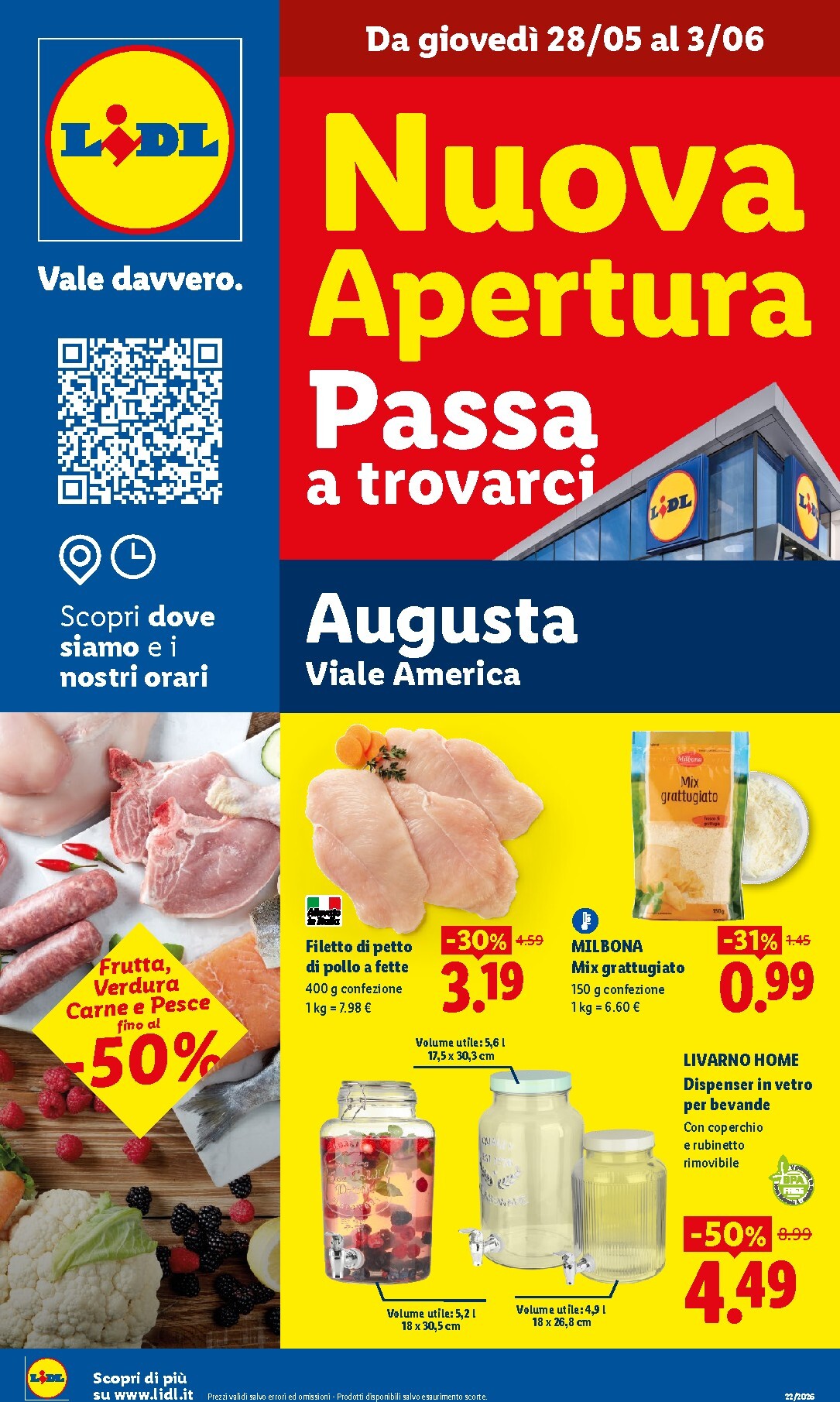 lidl - Volantino attuale di Lidl - Augusta valido dal giovedì 28/05/2026 al mercoledì 03/06/2026