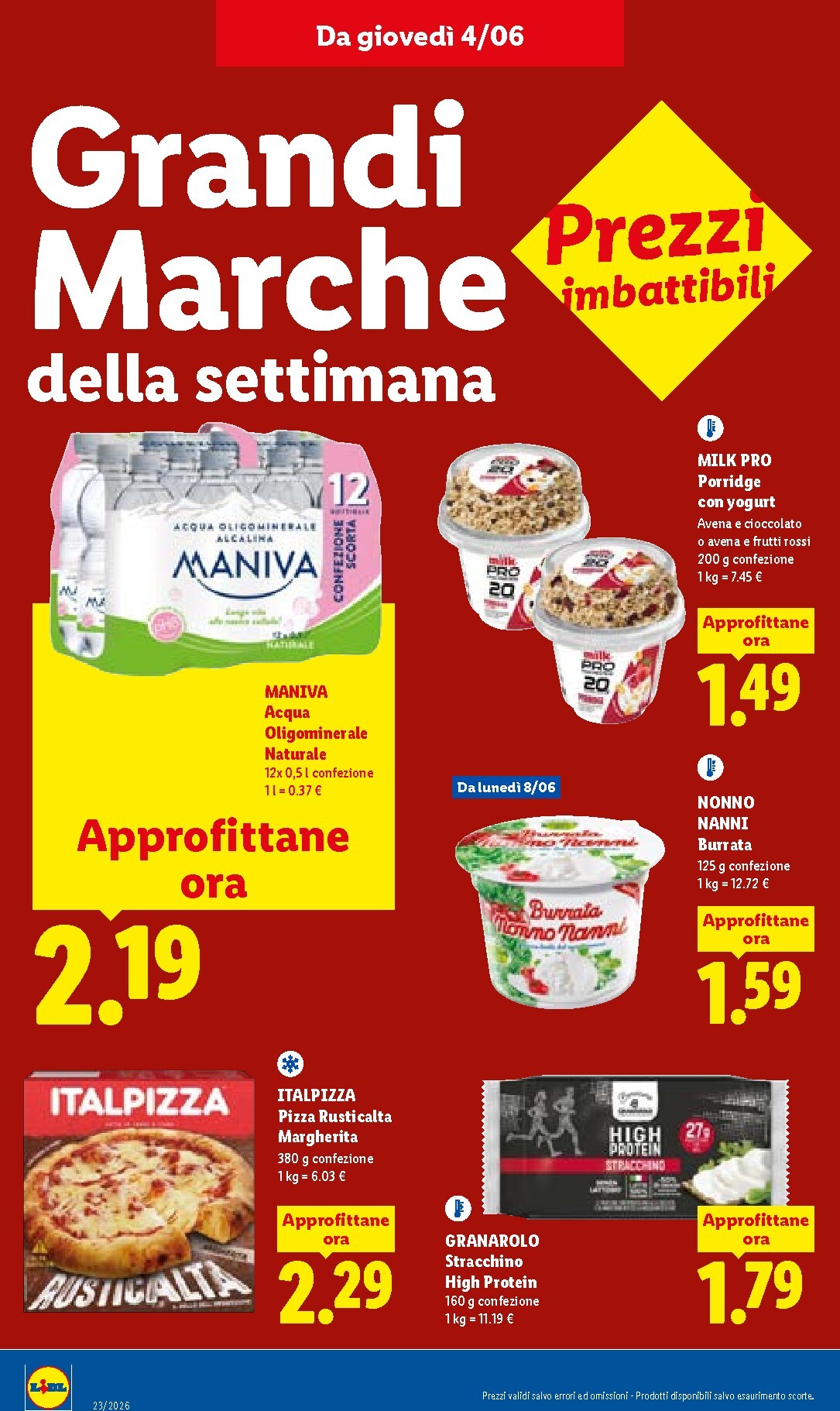 lidl - Volantino Lidl per la prossima settimana dal giovedì 04/06/2026 al mercoledì 10/06/2026 - page: 22