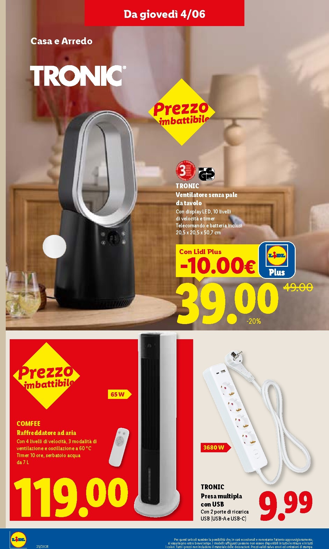 lidl - Volantino Lidl per la prossima settimana dal giovedì 04/06/2026 al mercoledì 10/06/2026 - page: 26