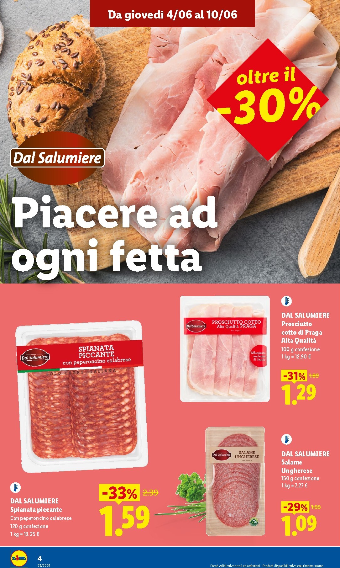 lidl - Volantino attuale di Lidl - Palermo valido dal giovedì 04/06/2026 al mercoledì 10/06/2026 - page: 4