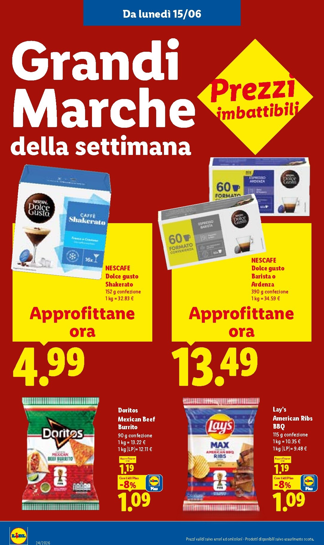 lidl - Volantino Lidl per la prossima settimana dal giovedì 11/06/2026 al mercoledì 17/06/2026 - page: 44