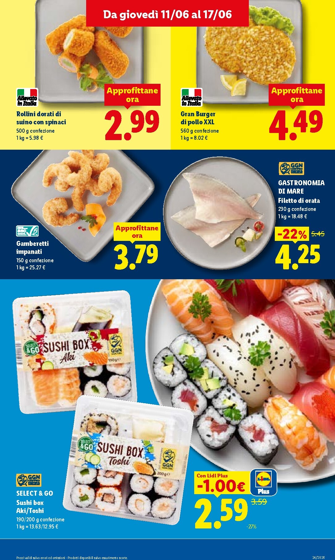 lidl - Volantino Lidl - Volantino settimanale per la prossima settimana dal giovedì 11/06/2026 al mercoledì 17/06/2026 - page: 7