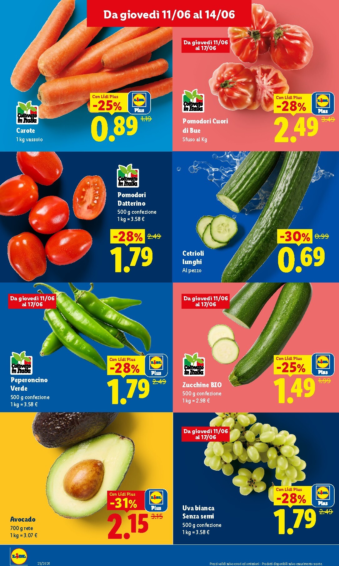 lidl - Volantino futuro Lidl - Fresca e Conveniente valido dal giovedì 11/06/2026 al mercoledì 17/06/2026 - page: 2