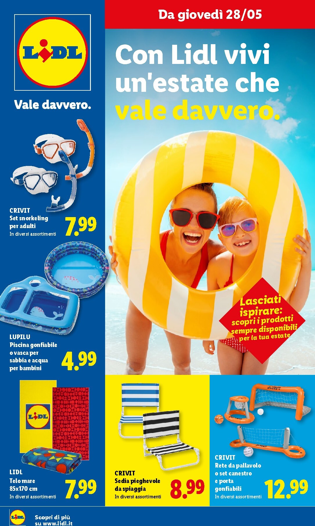 lidl - Volantino attuale di Lidl - Un'estate che vale davvero. valido dal martedì 09/06/2026 al mercoledì 26/08/2026