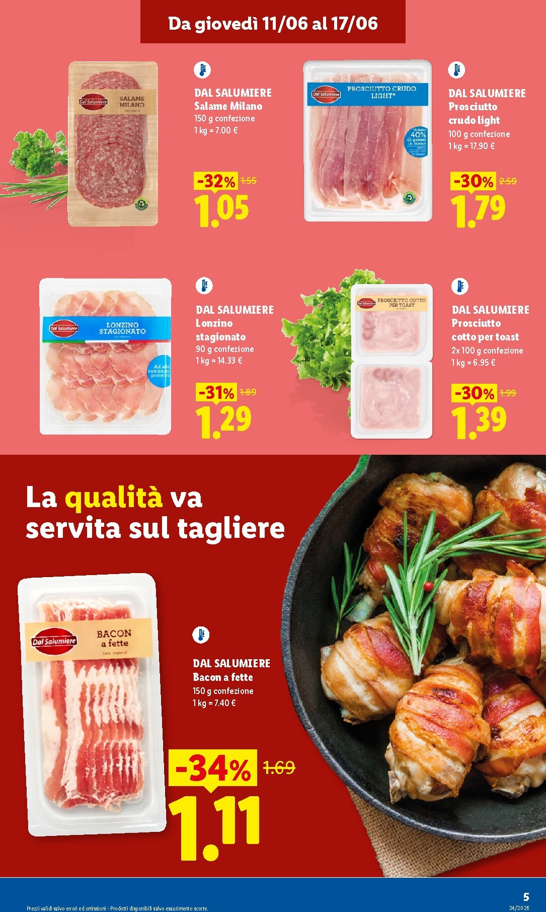 lidl - Volantino futuro Lidl - Nuova apertura Brusciano valido dal giovedì 11/06/2026 al mercoledì 17/06/2026 - page: 5