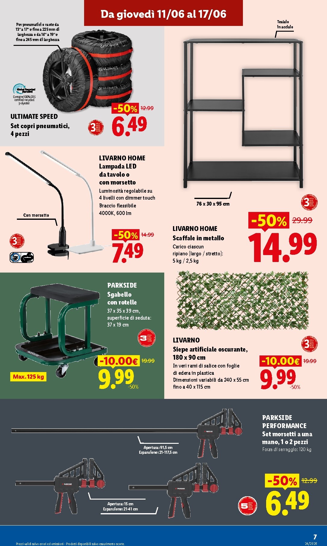 lidl - Volantino futuro Lidl - Nuova apertura Brusciano valido dal giovedì 11/06/2026 al mercoledì 17/06/2026 - page: 7