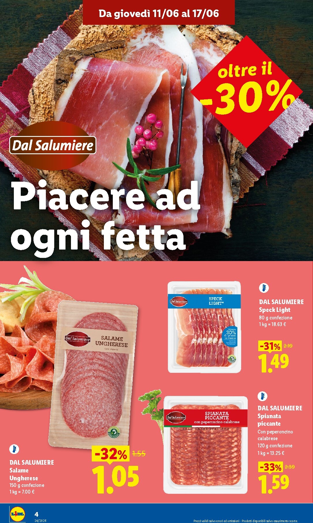 lidl - Volantino futuro Lidl - Nuova apertura Brusciano valido dal giovedì 11/06/2026 al mercoledì 17/06/2026 - page: 4