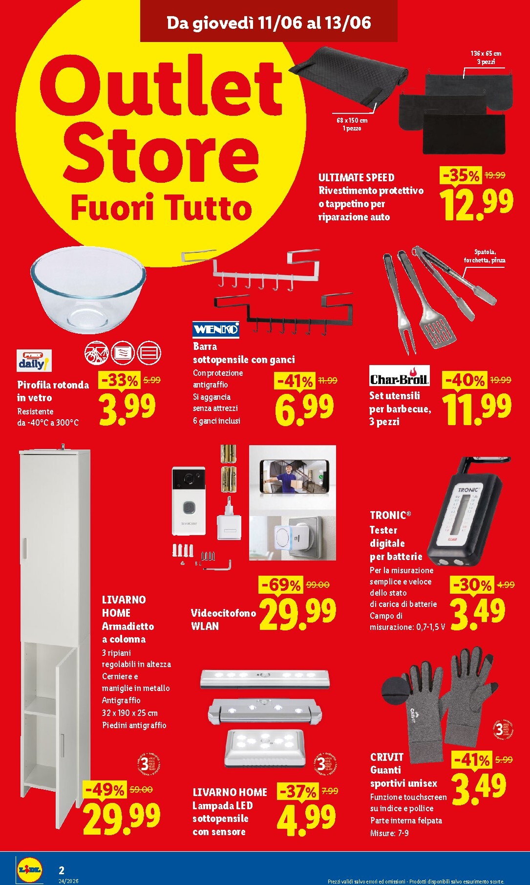lidl - Volantino futuro Lidl - Outlet Store Alessandria valido dal giovedì 11/06/2026 al sabato 13/06/2026 - page: 2