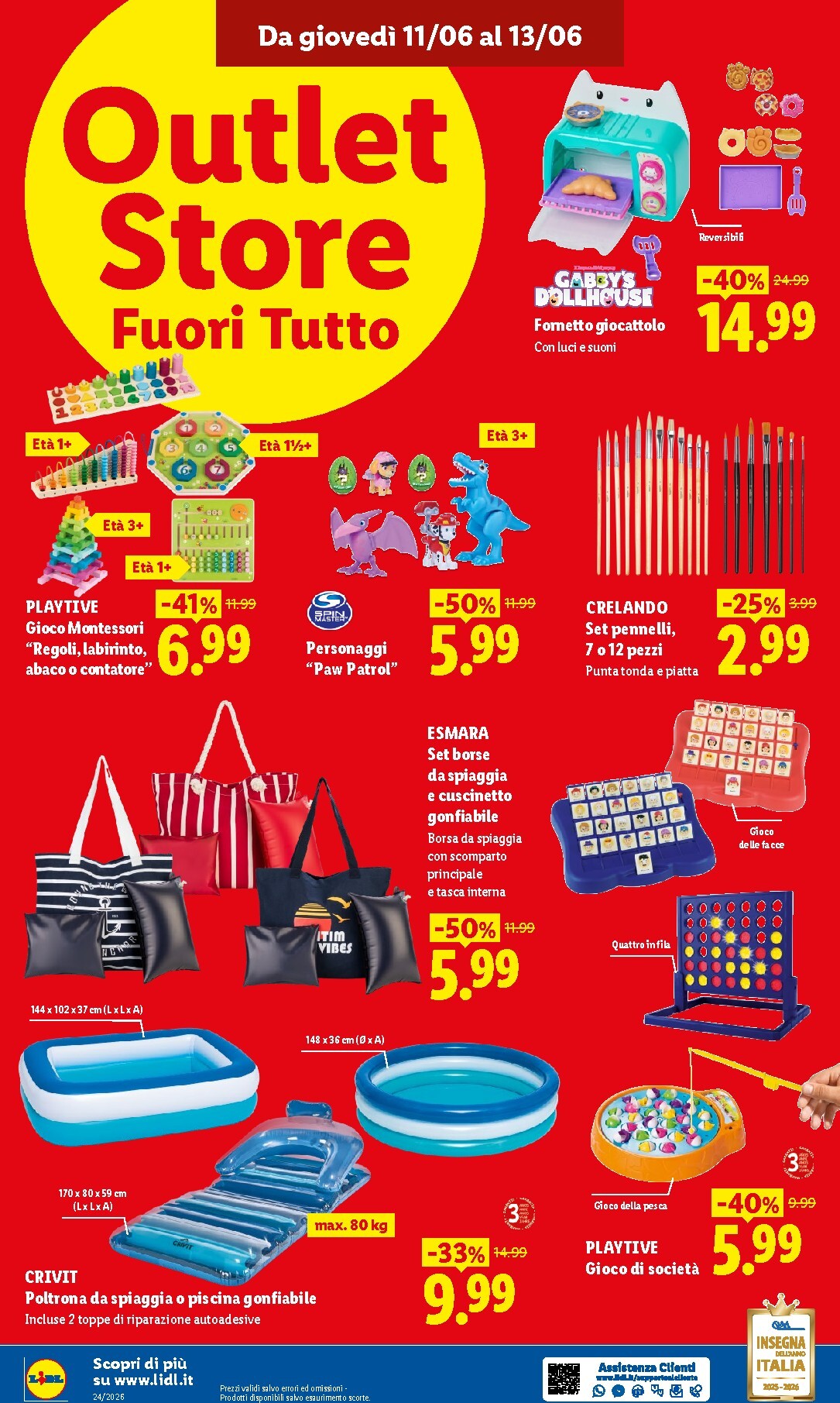 lidl - Volantino futuro Lidl - Outlet Store Alessandria valido dal giovedì 11/06/2026 al sabato 13/06/2026 - page: 4