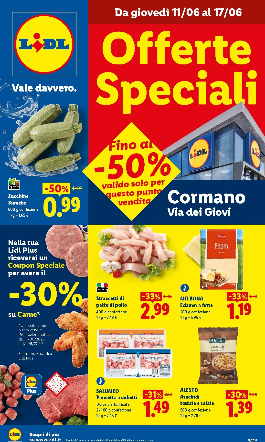 lidl - Volantino attuale di Lidl - Cormano valido dal giovedì 11/06/2026 al mercoledì 17/06/2026