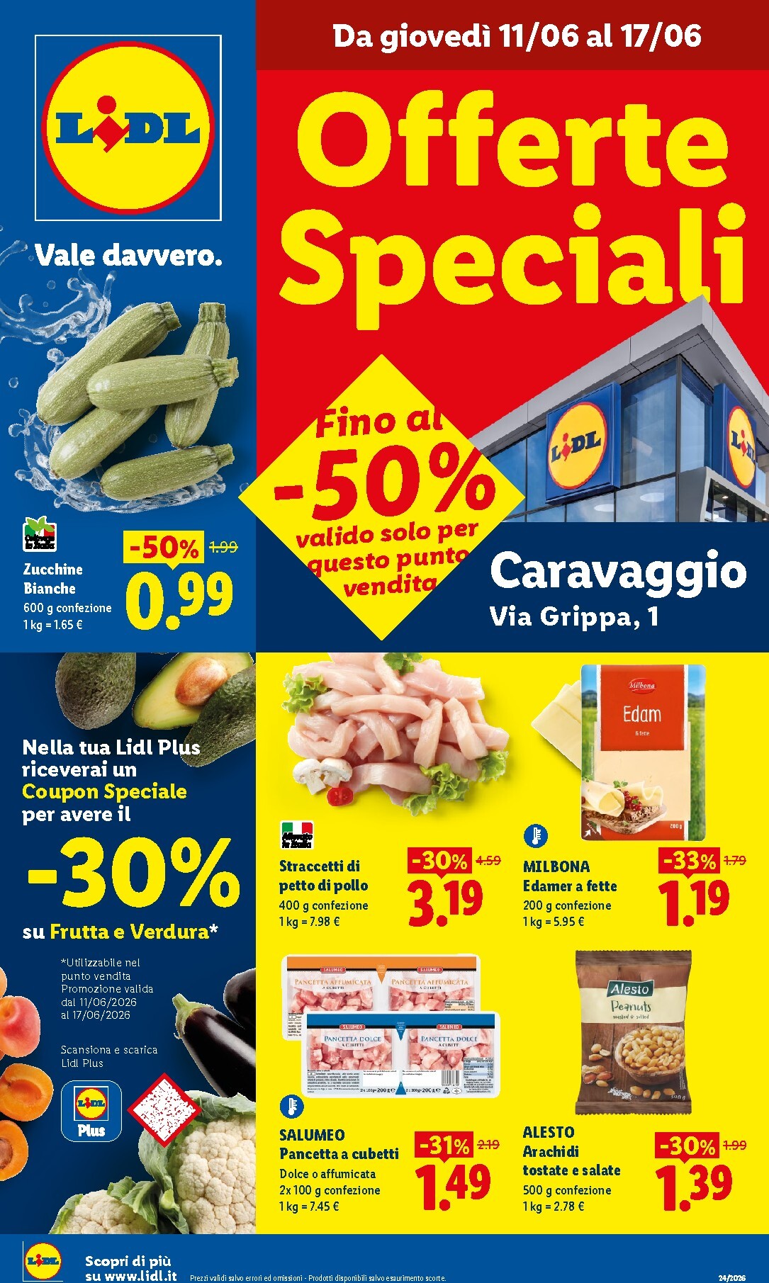 lidl - Volantino attuale di Lidl - Caravaggio valido dal giovedì 11/06/2026 al mercoledì 17/06/2026