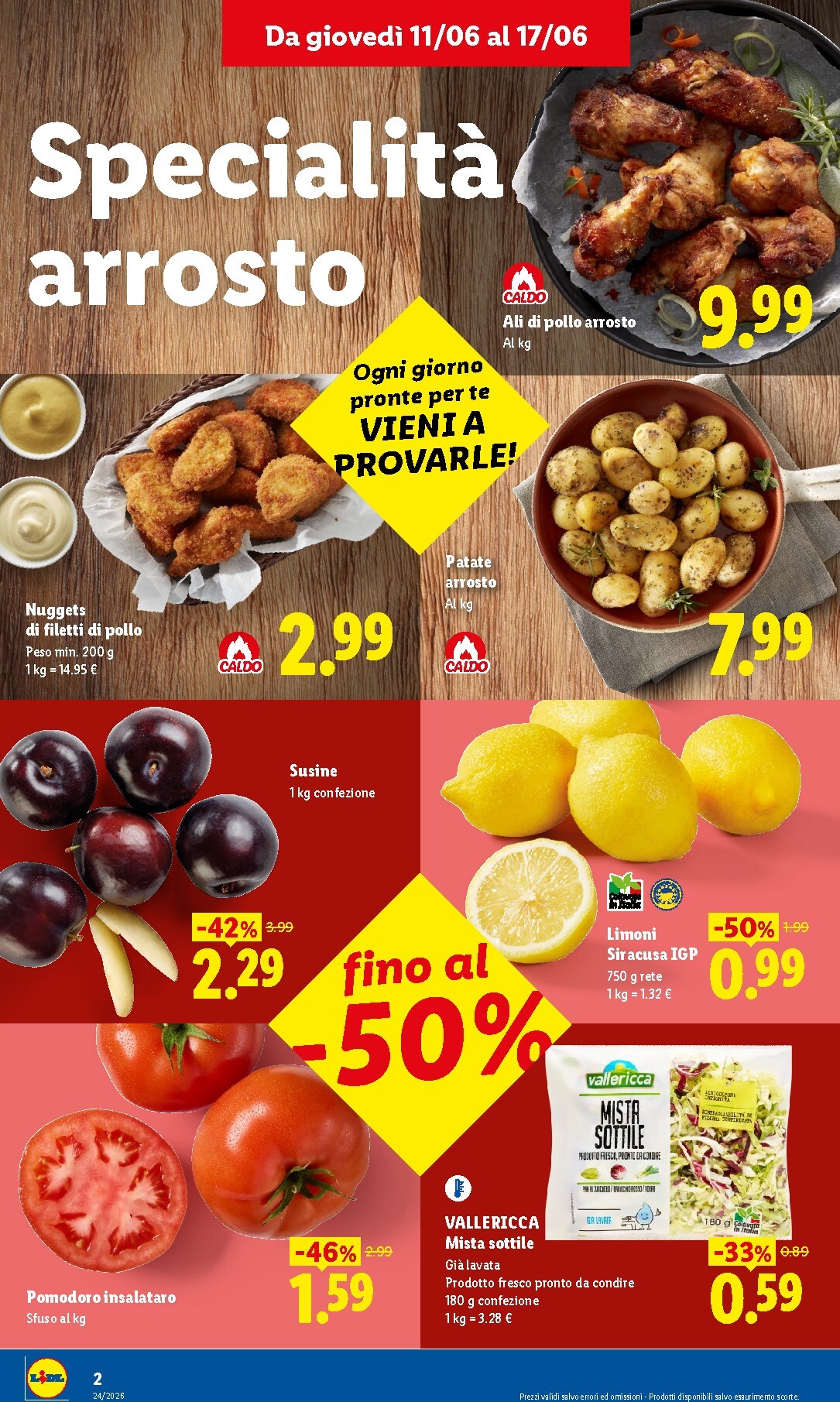 lidl - Volantino attuale di Lidl - Nuova apertura Palermo valido dal giovedì 11/06/2026 al mercoledì 17/06/2026 - page: 2