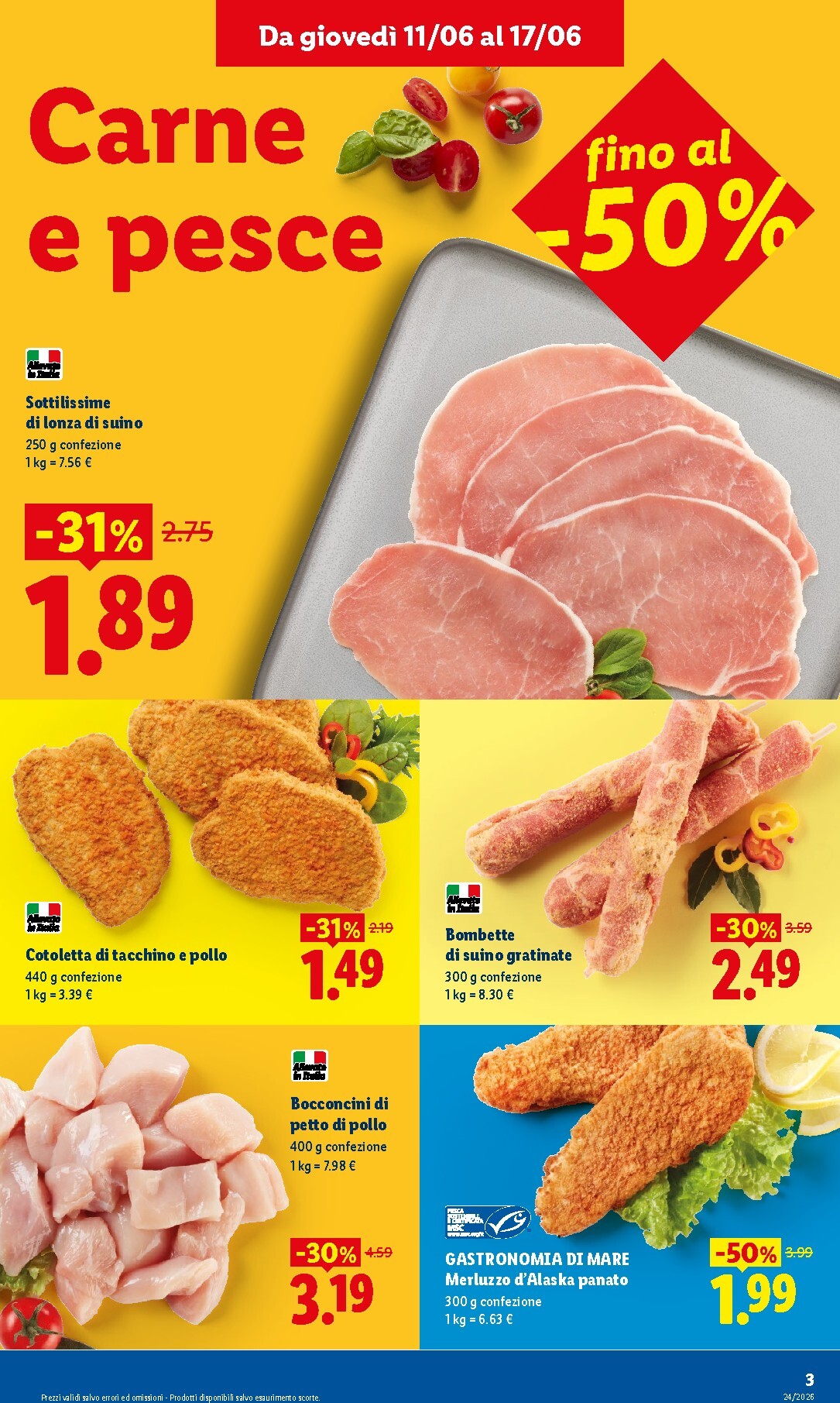 lidl - Volantino attuale di Lidl - Nuova apertura Palermo valido dal giovedì 11/06/2026 al mercoledì 17/06/2026 - page: 3