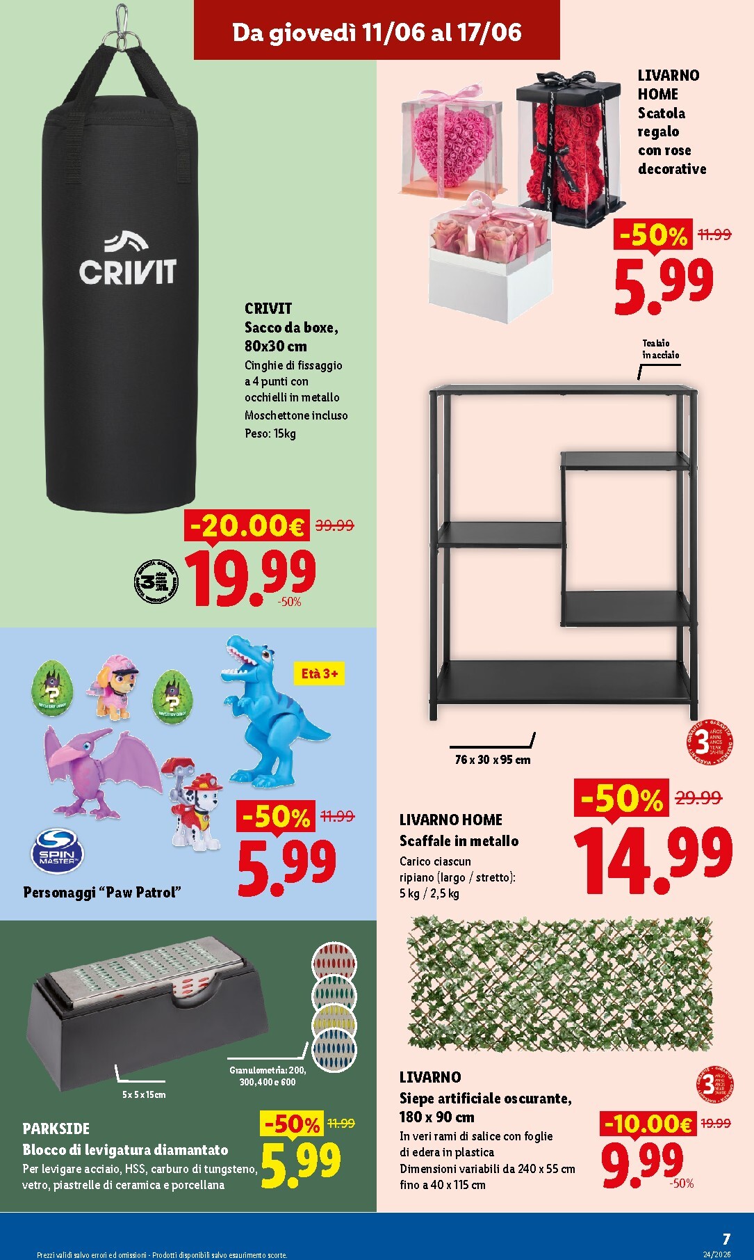 lidl - Volantino attuale di Lidl - Nuova apertura Palermo valido dal giovedì 11/06/2026 al mercoledì 17/06/2026 - page: 7
